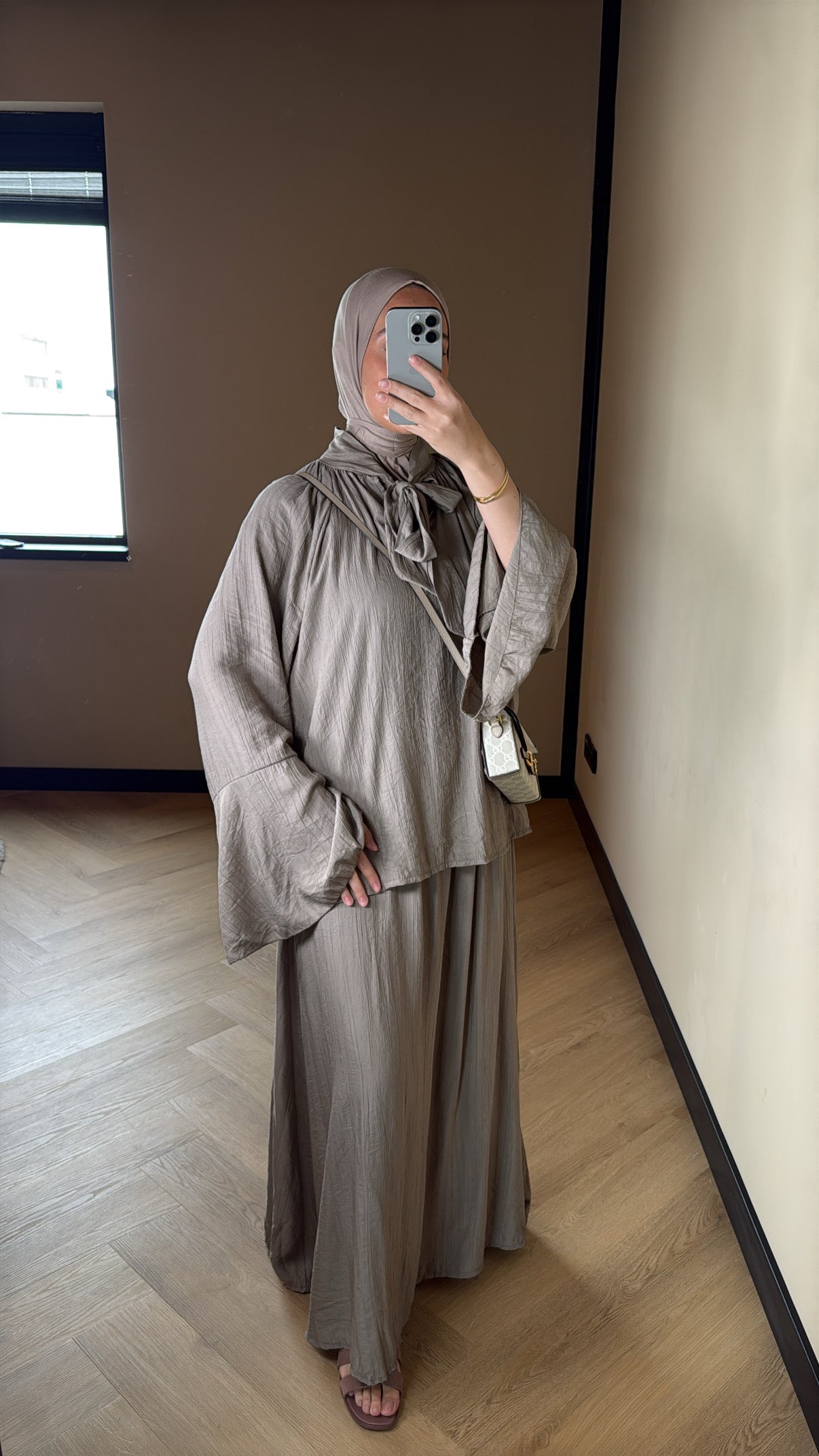 Skirt Set Layla - Taupe