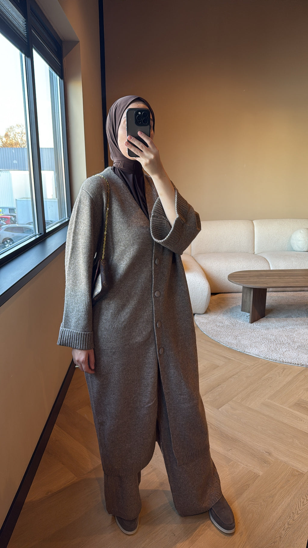 Two Piece Set Malika - Brown