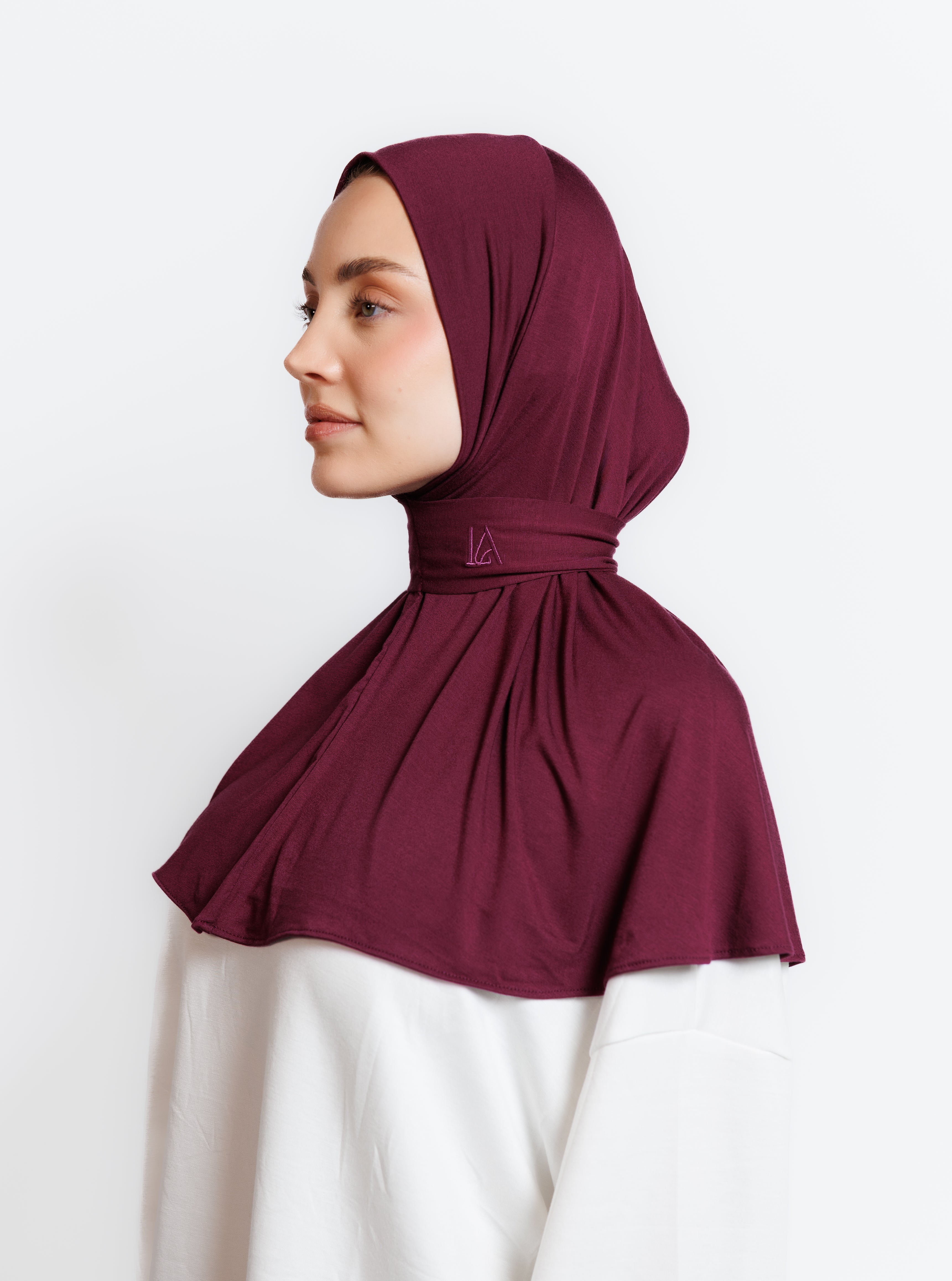 Bamboo Signature Scarf - Prune