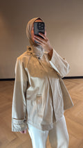 Short Trench - Creme