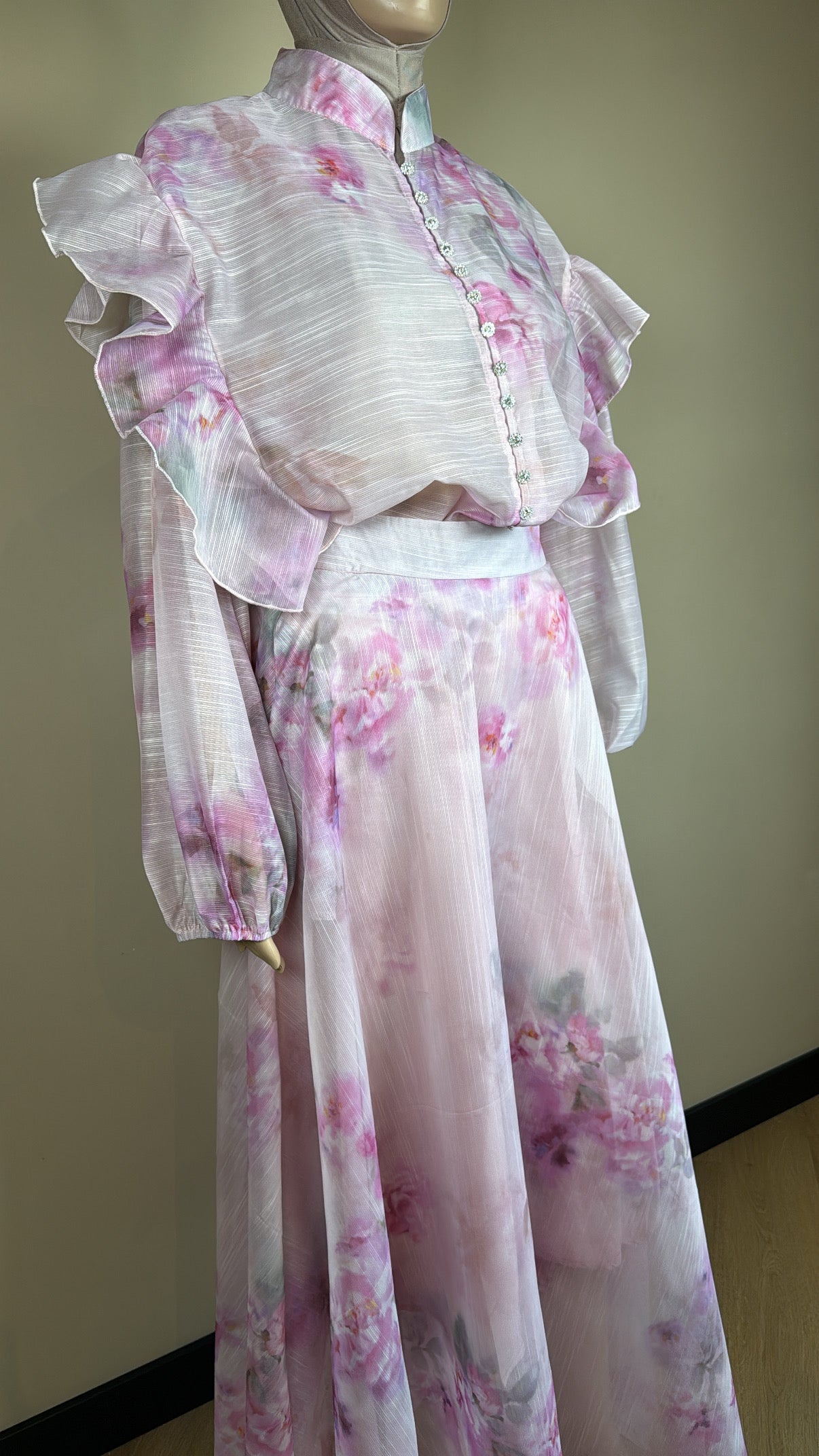 Flower Skirt Set
