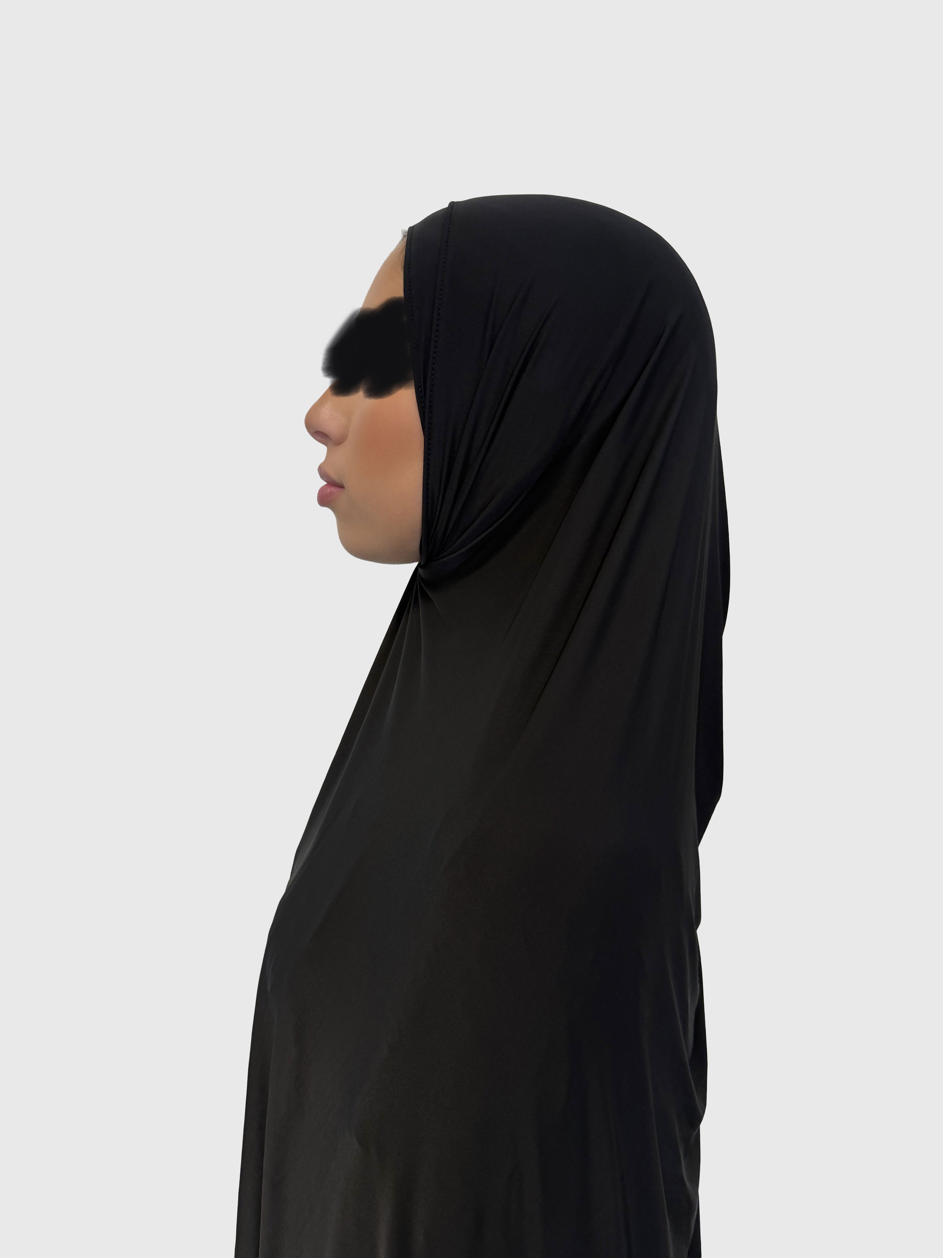 Liquid Jersey Scarf - Black