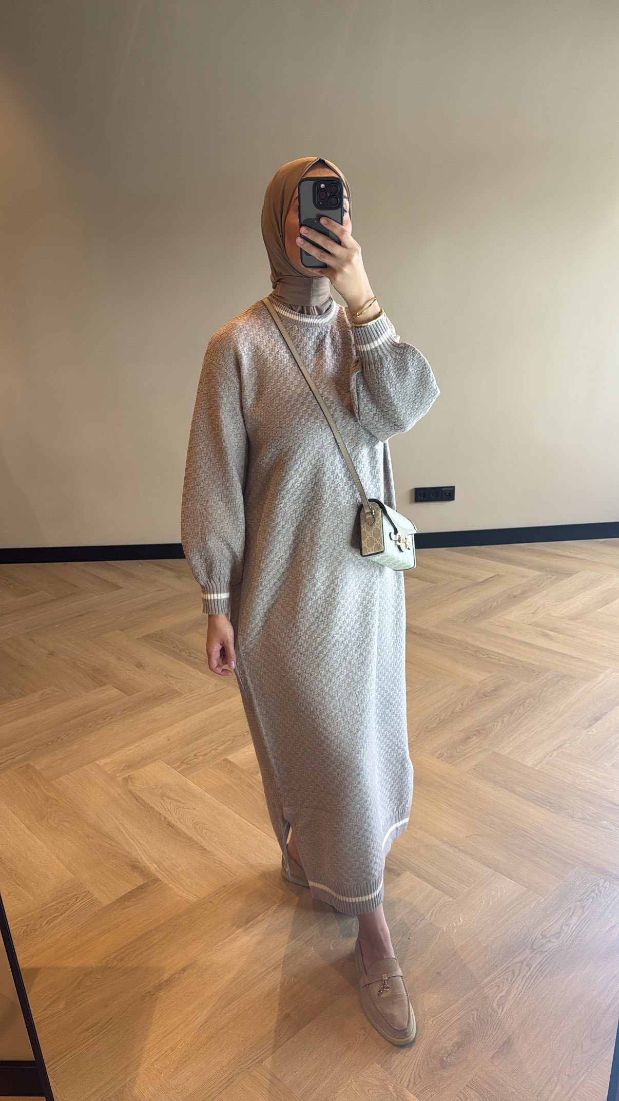 Dress Vera - Taupe