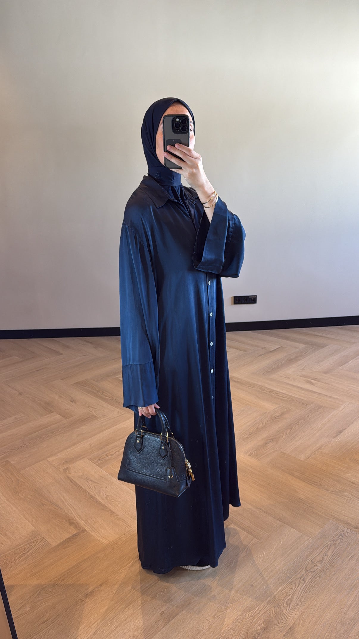 Blouse Dress Yasmine - Navy