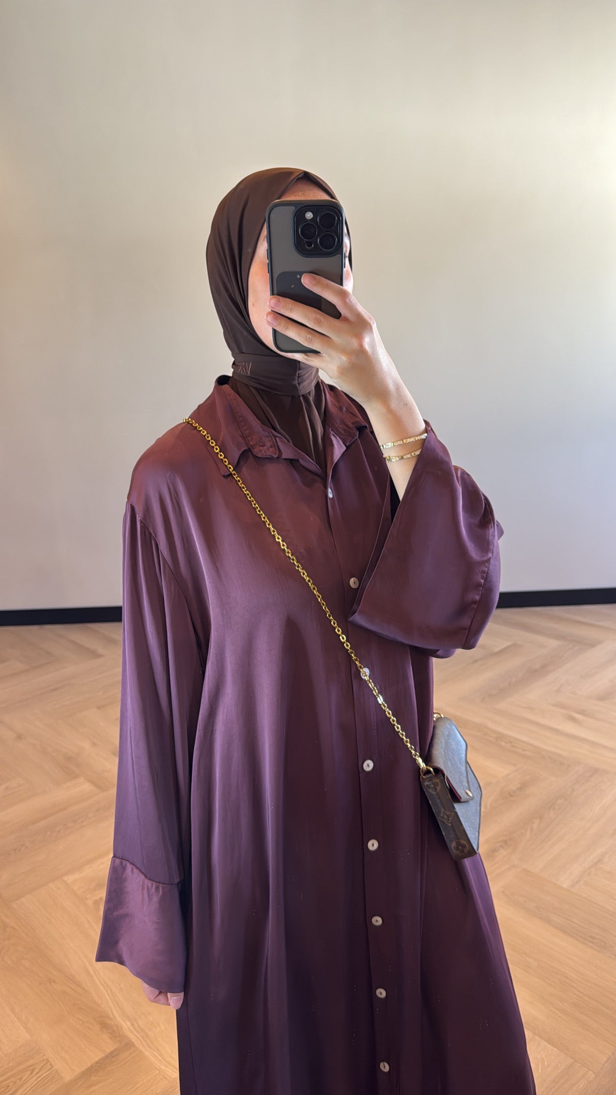 Blouse Dress Yasmine - Purple