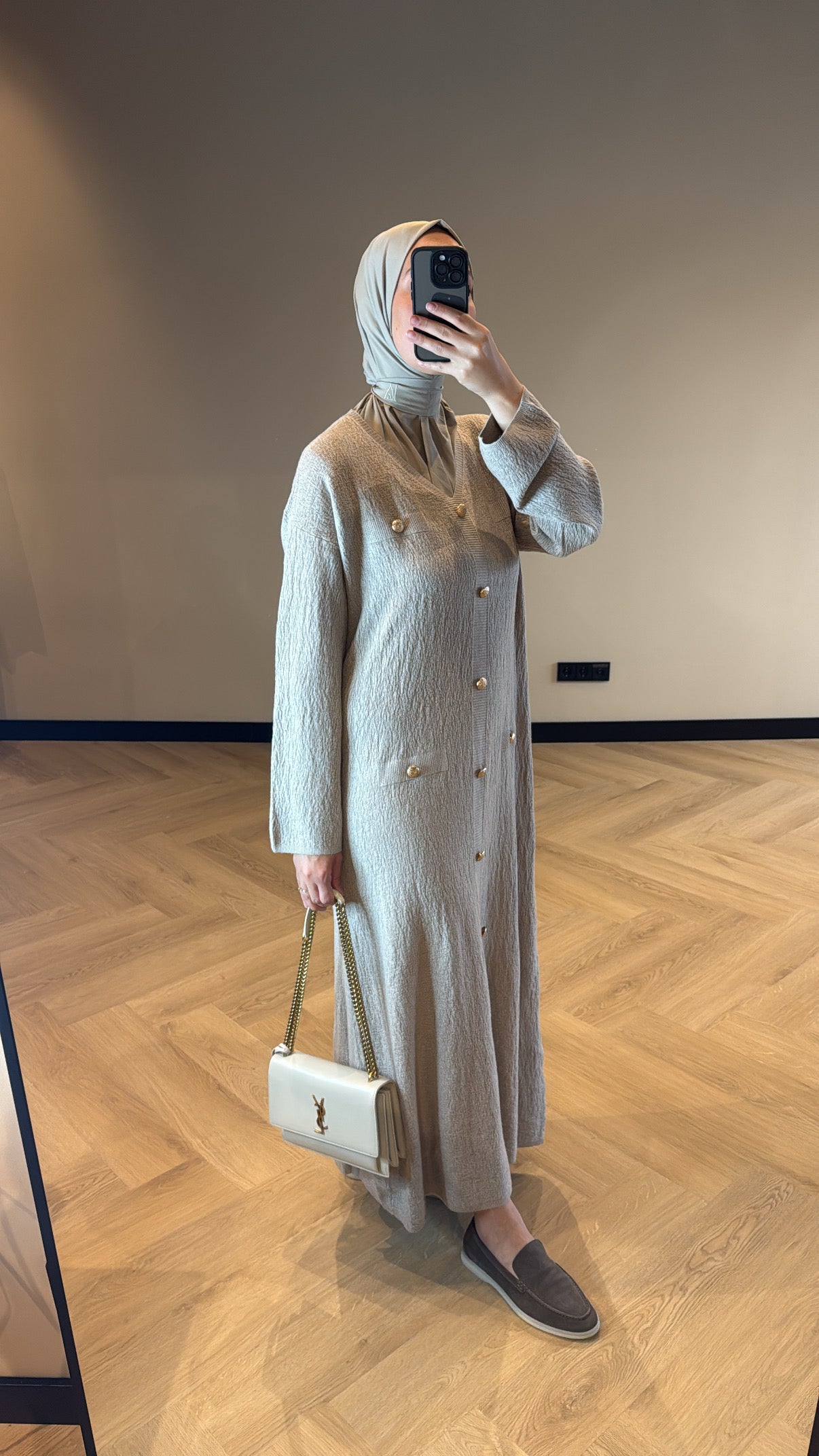 Dress Anissa - Taupe