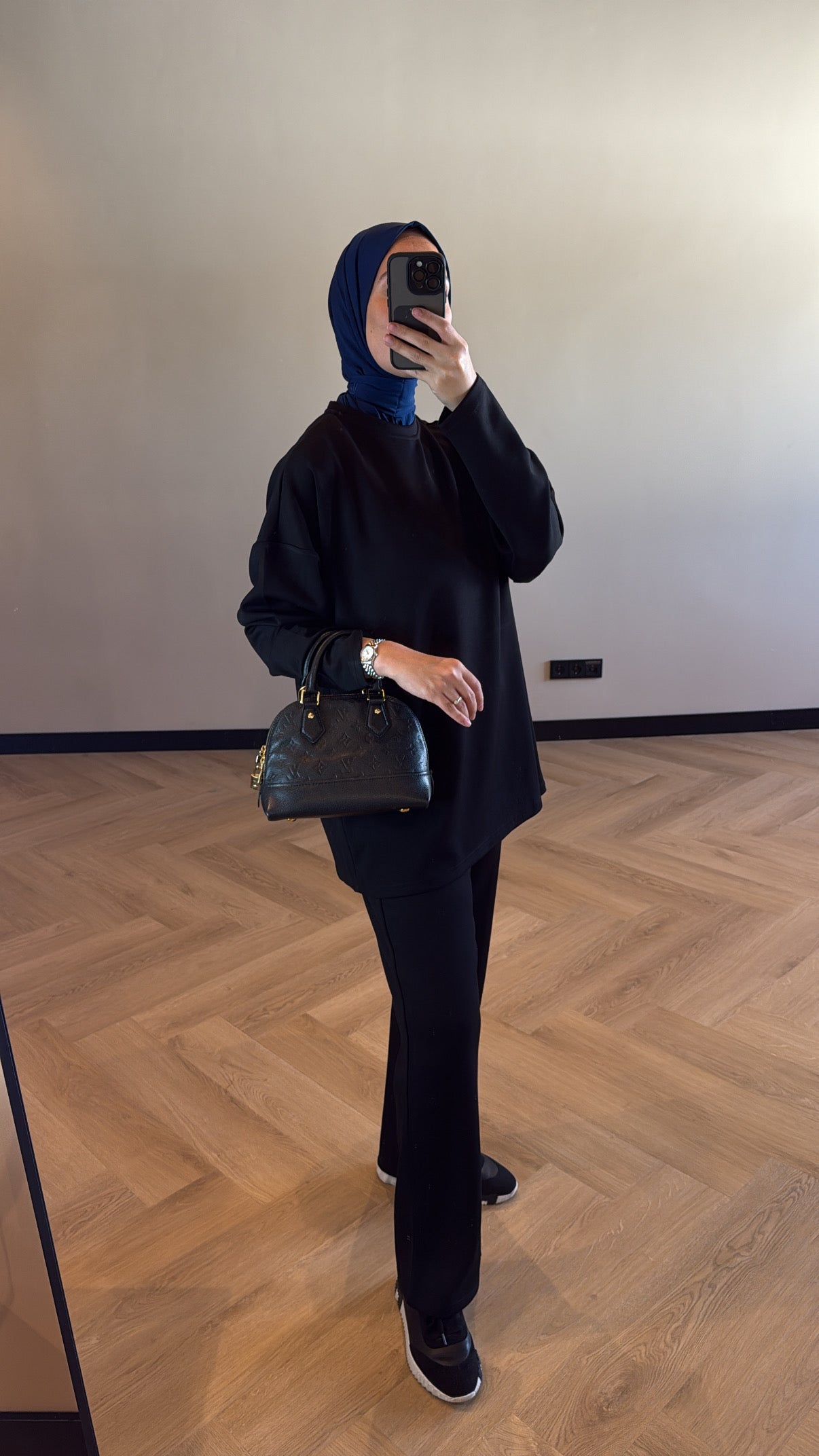 Comfy Two Piece Set - Black