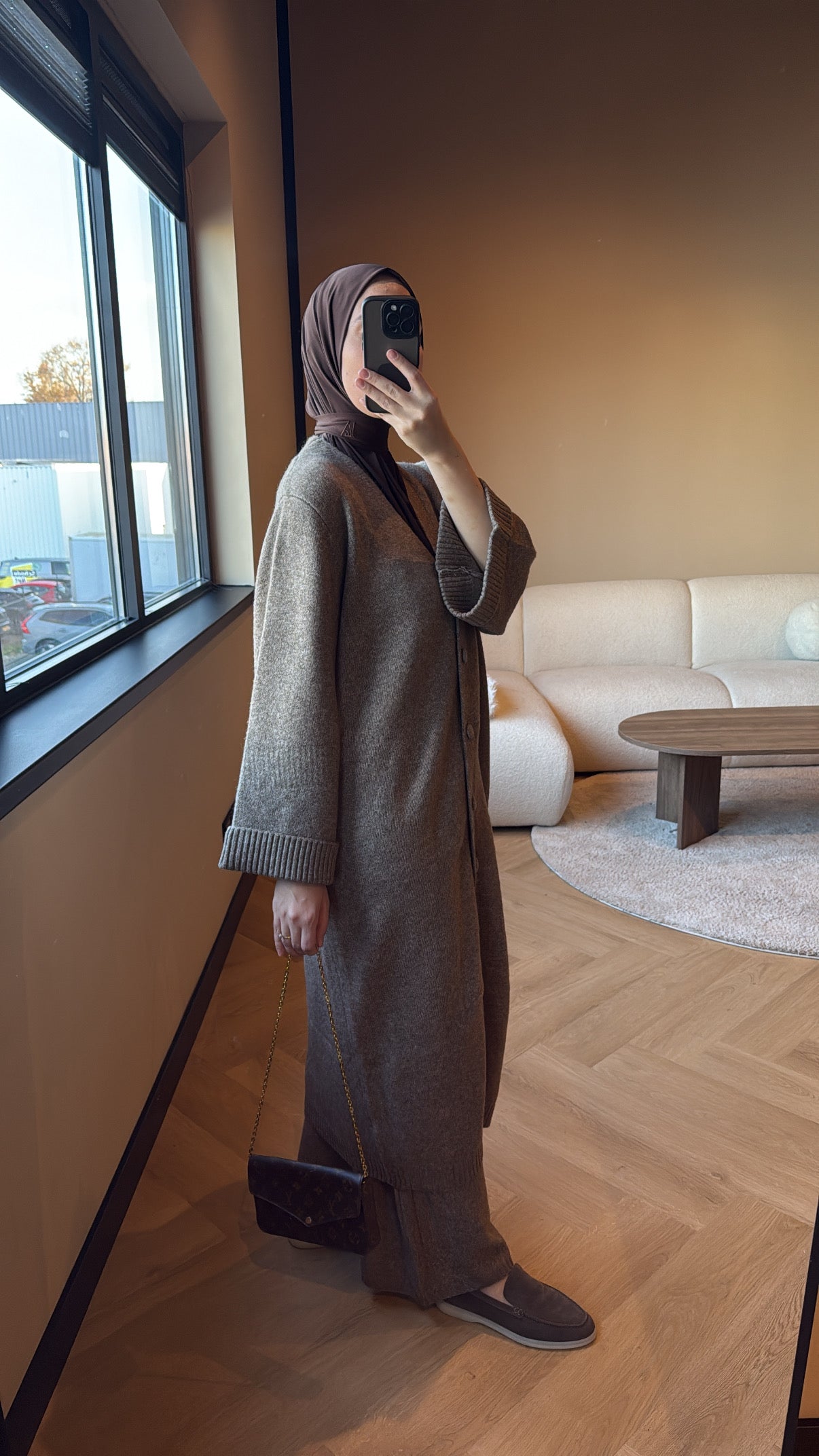 Two Piece Set Malika - Brown