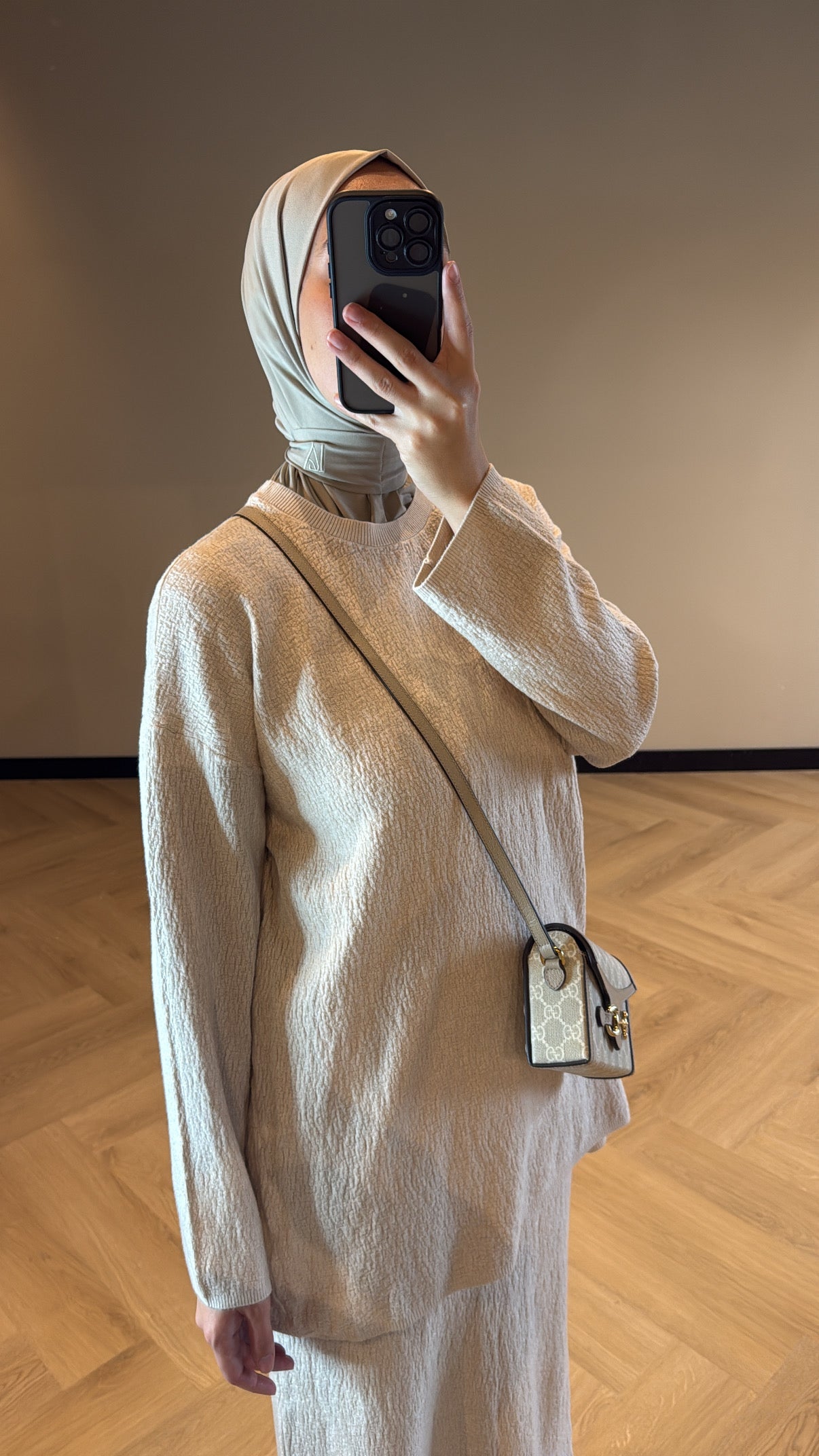 Skirt Set Anissa - Beige