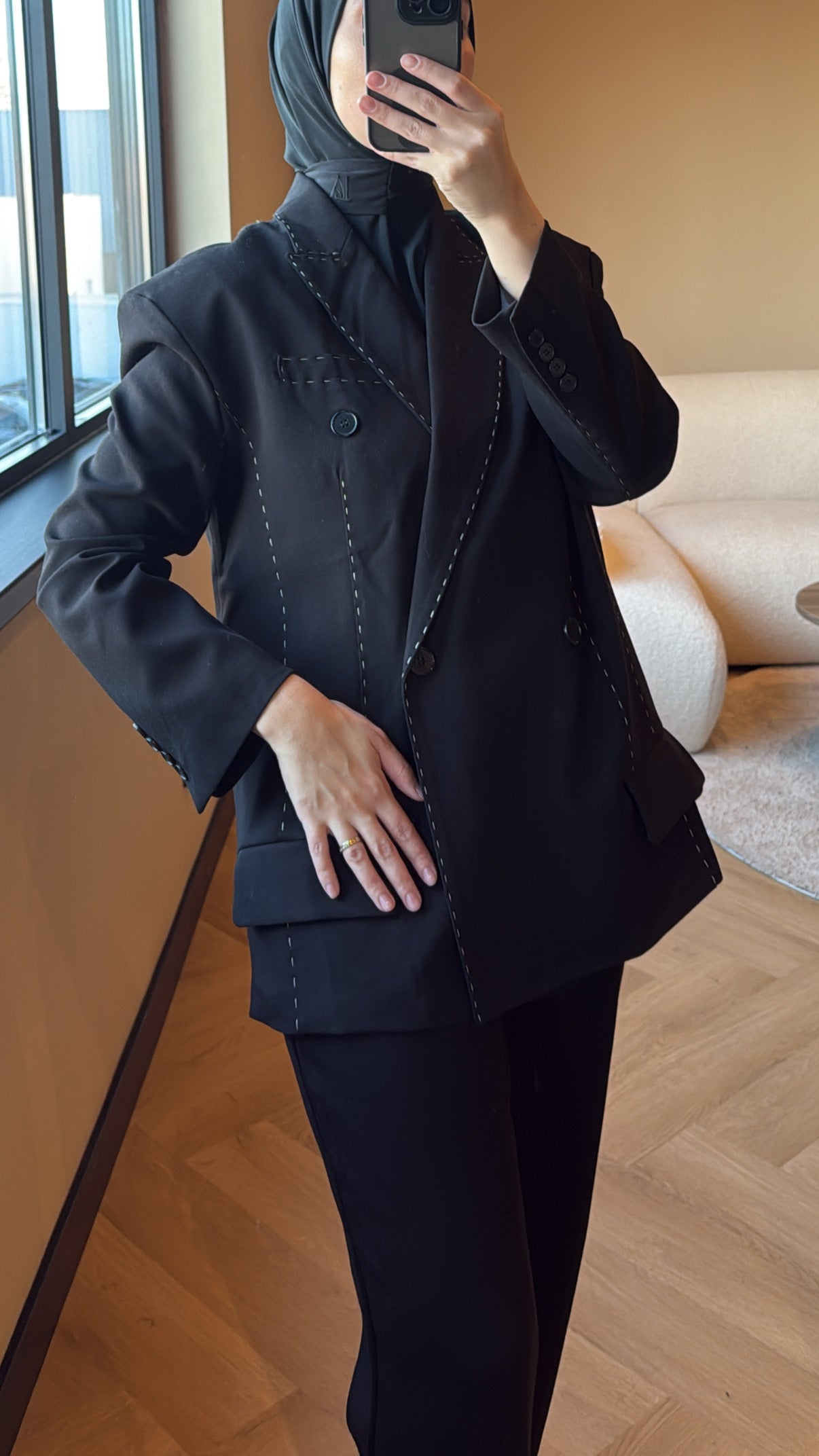 Viral Zara Blazer - Black