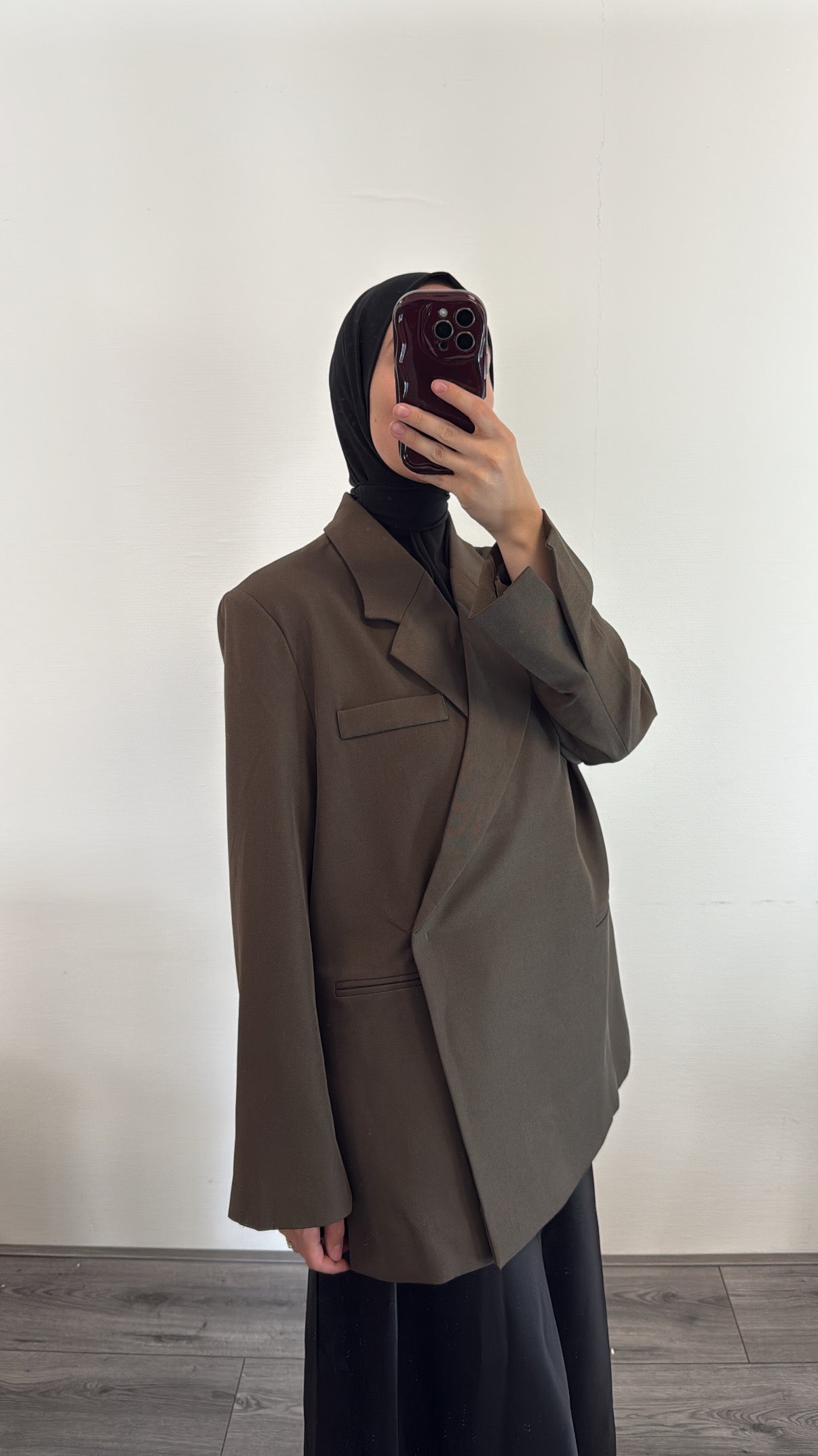 Oversized Blazer Mina - Brown