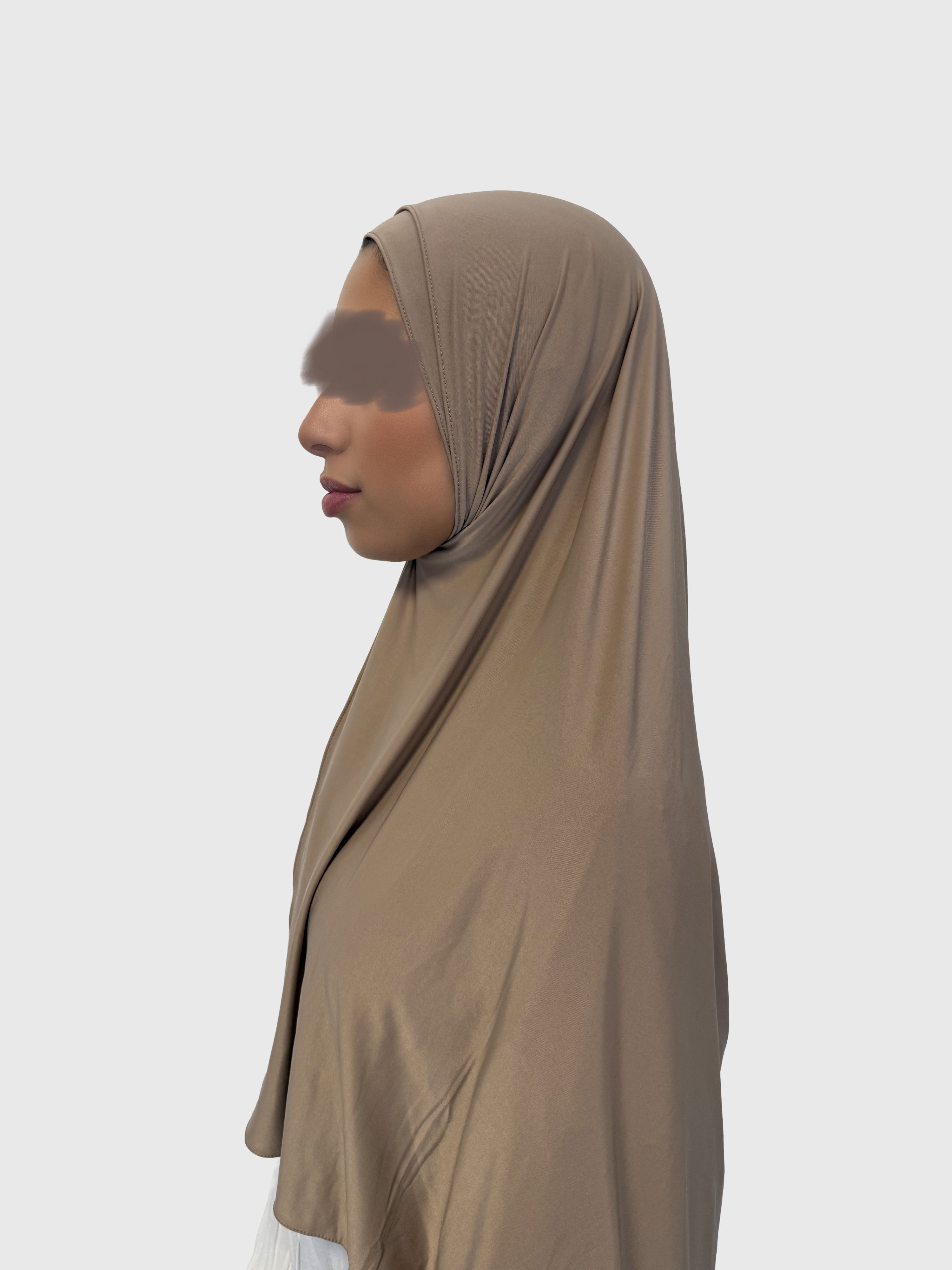 Liquid Jersey Scarf - Beige