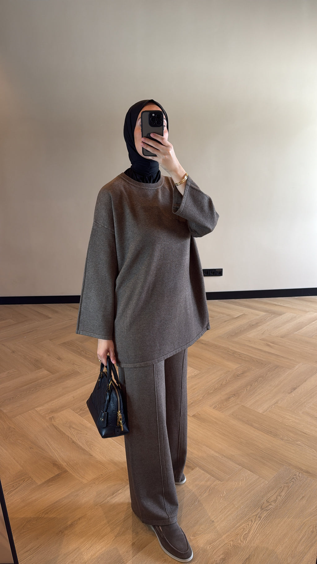 Two Piece Set Isra - Brown