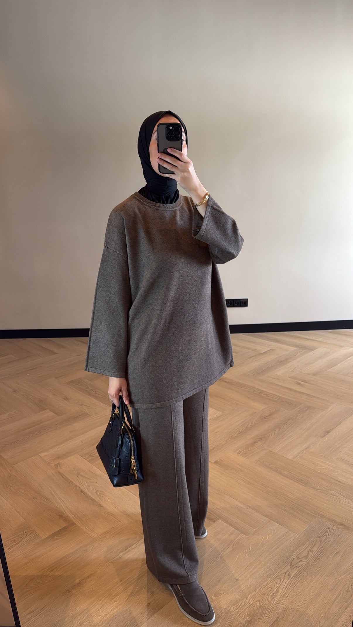 Two Piece Set Isra - Brown