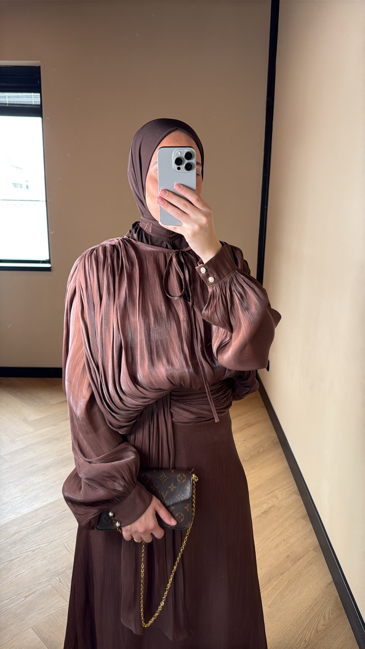 Dress Amalia - Brown