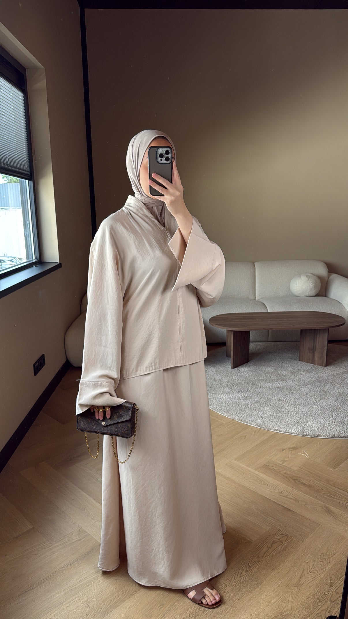 Skirt Set Amber - Beige