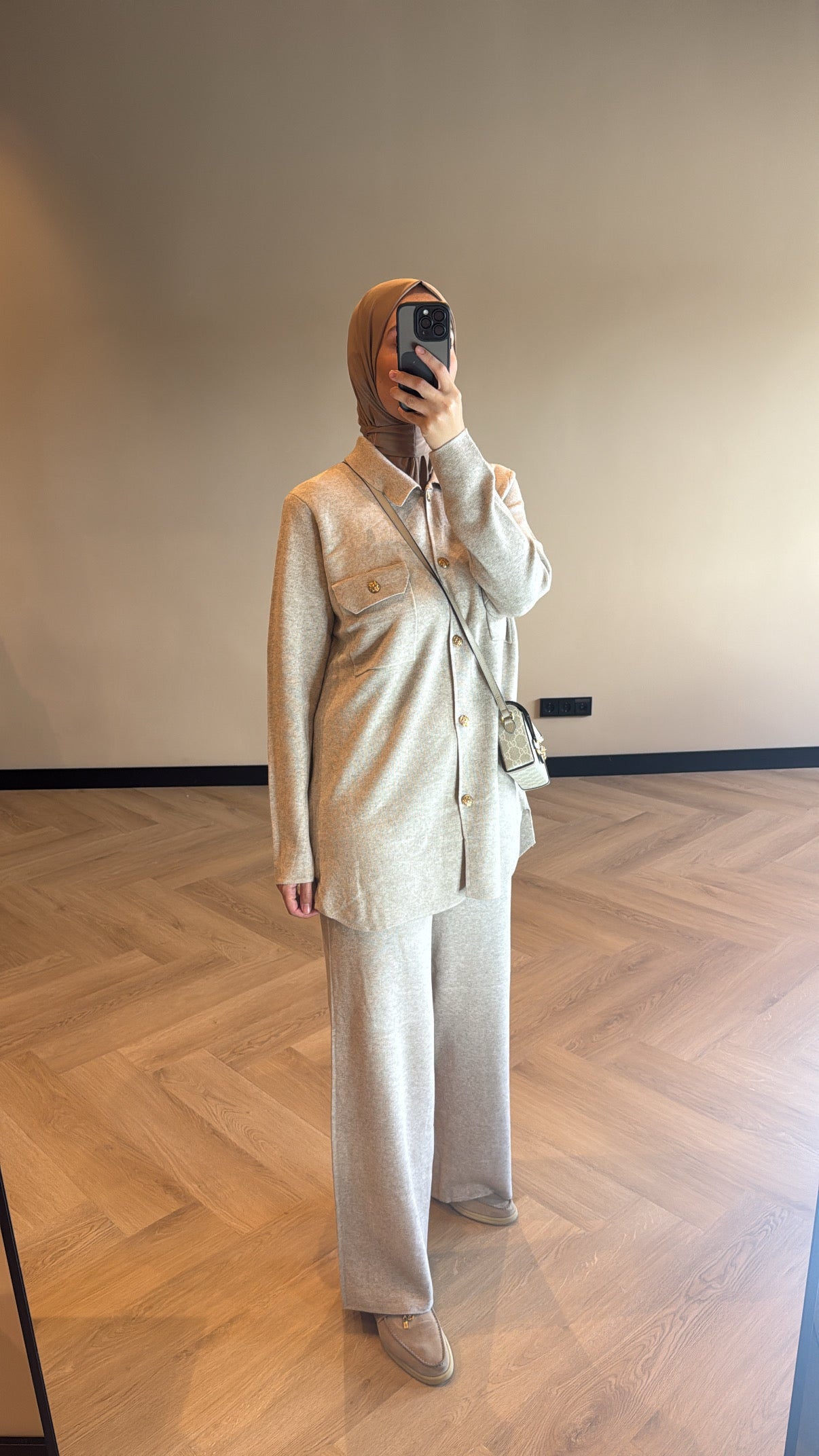 Two Piece Set Hiba - Taupe