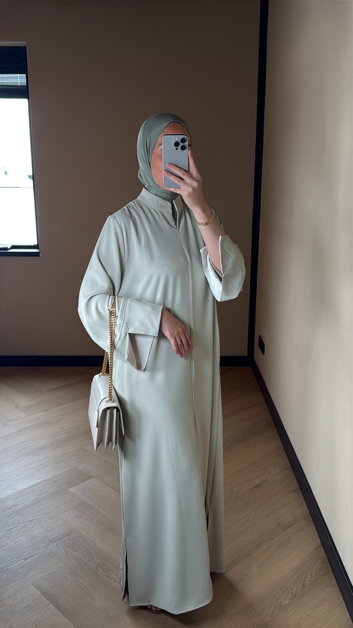 Dress Amber - Sage