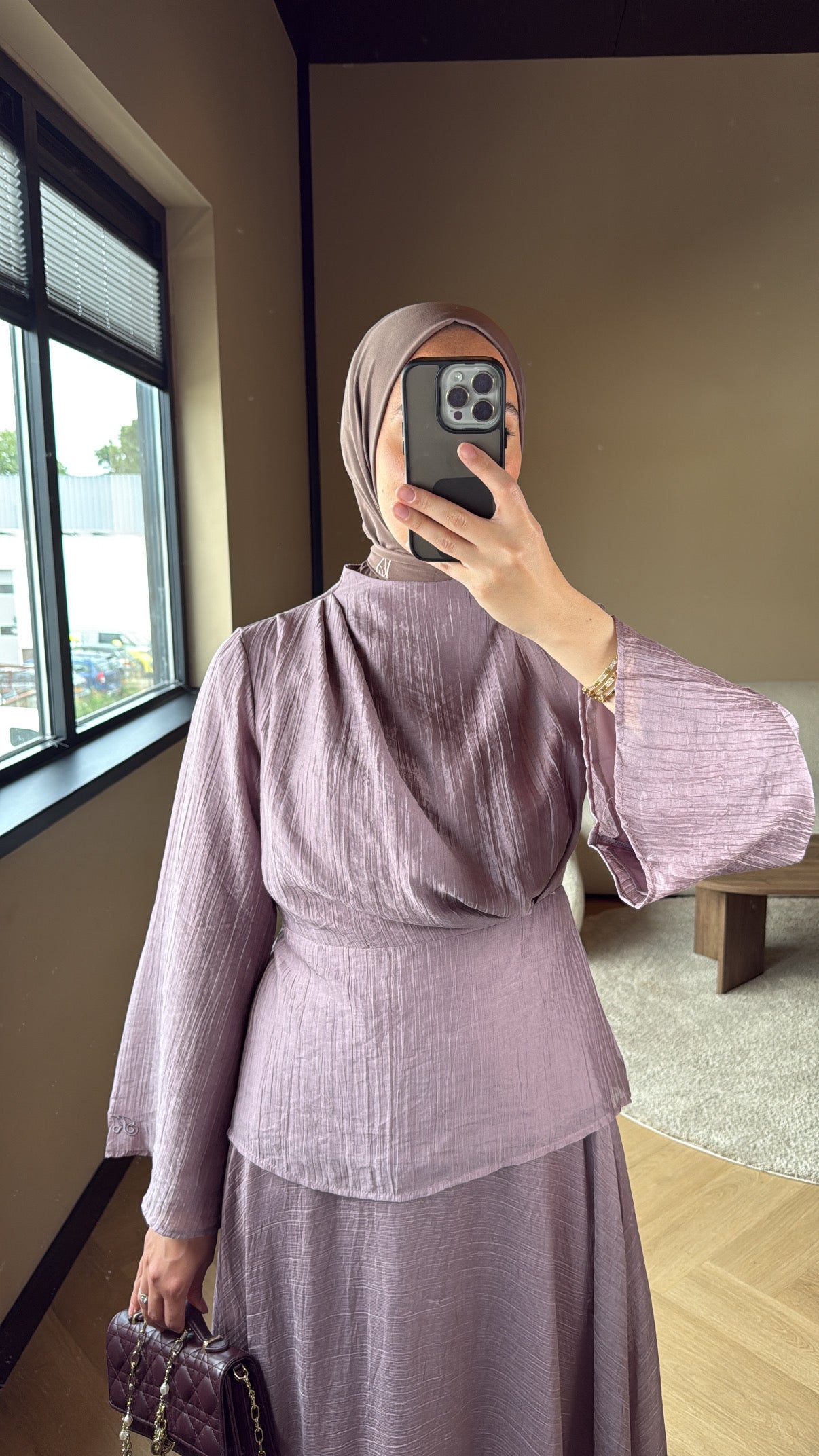 Skirt Set Maysa - Rose