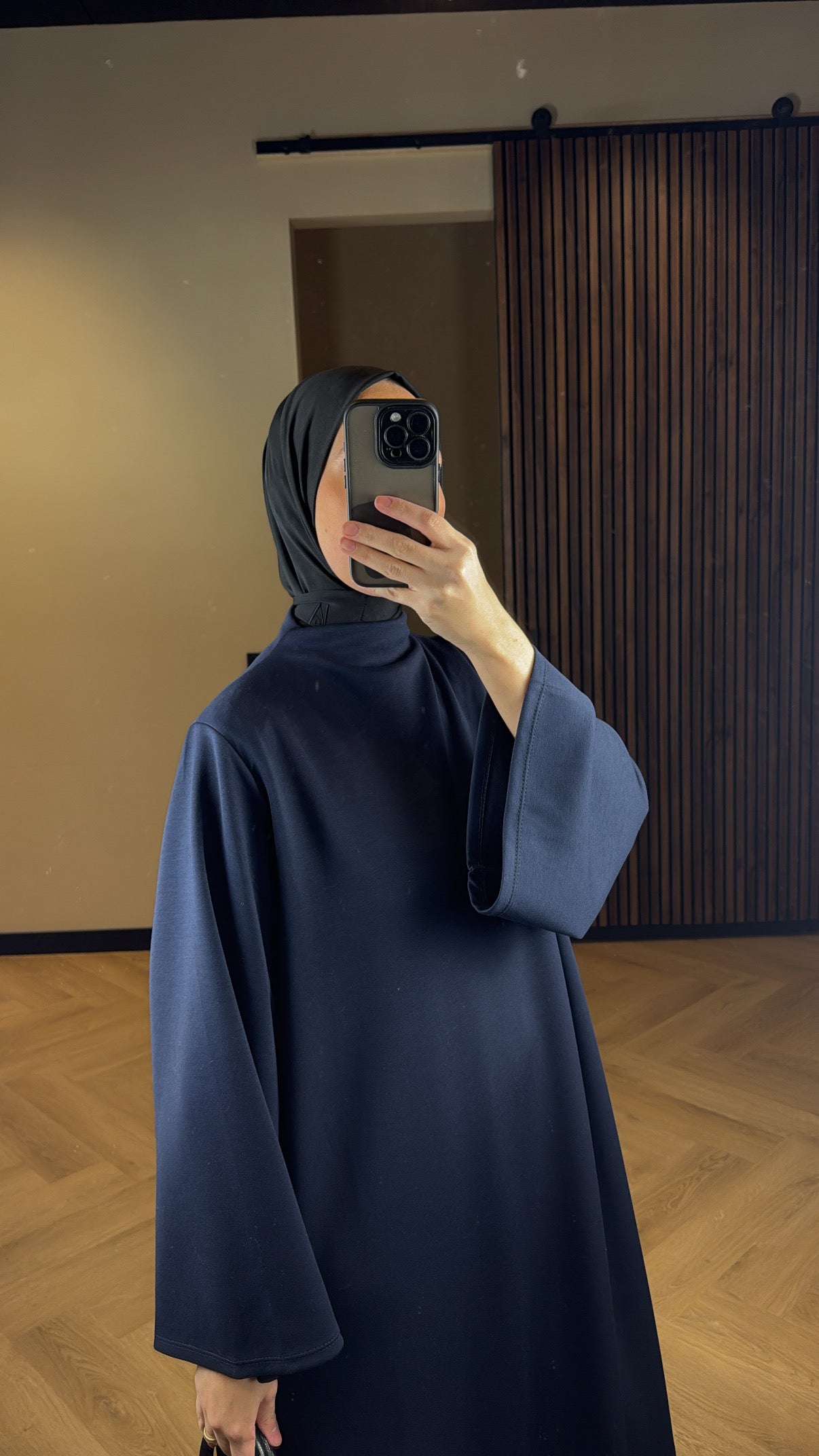 Comfy Jersey Dress - Blue