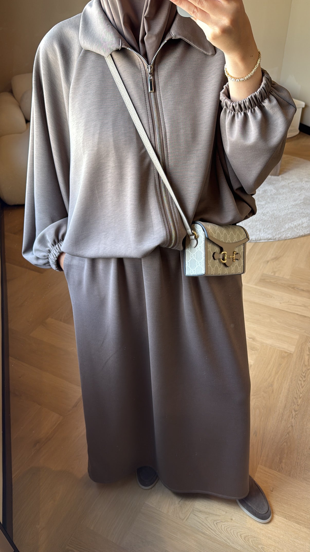 Skirt Set Tessa - Taupe