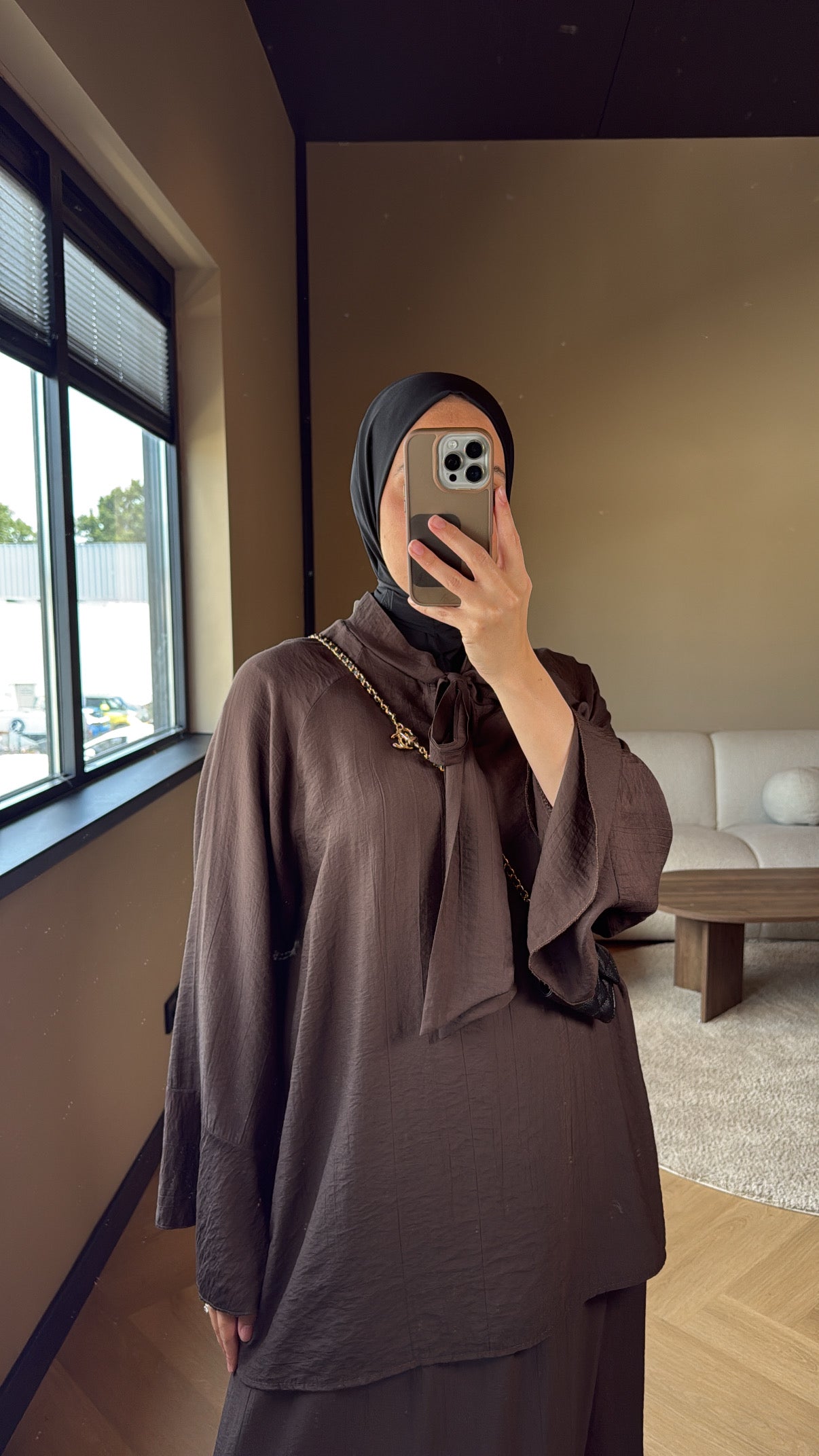 Skirt Set Luna - Brown