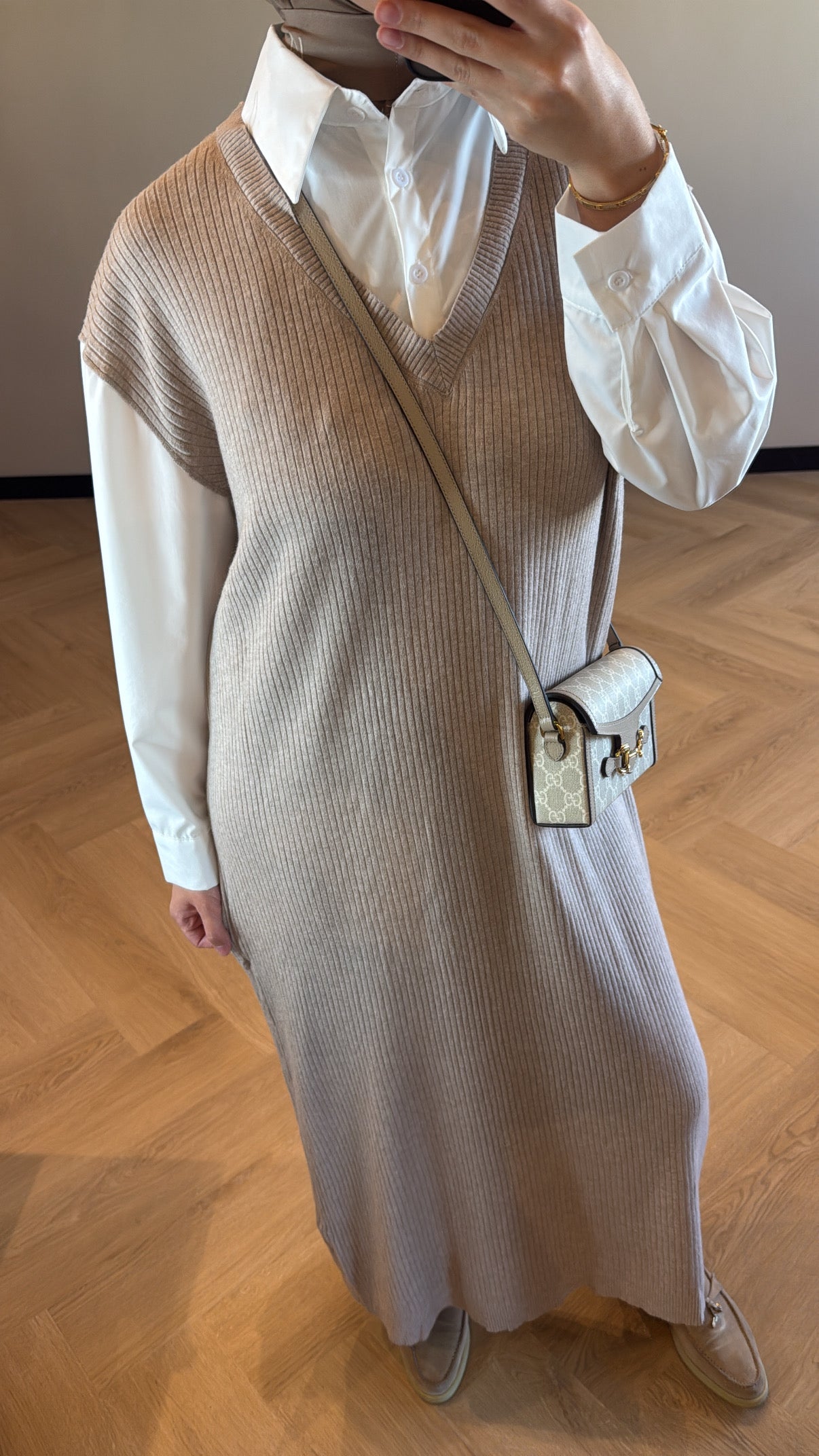 Sweater Blouse Nova - Taupe