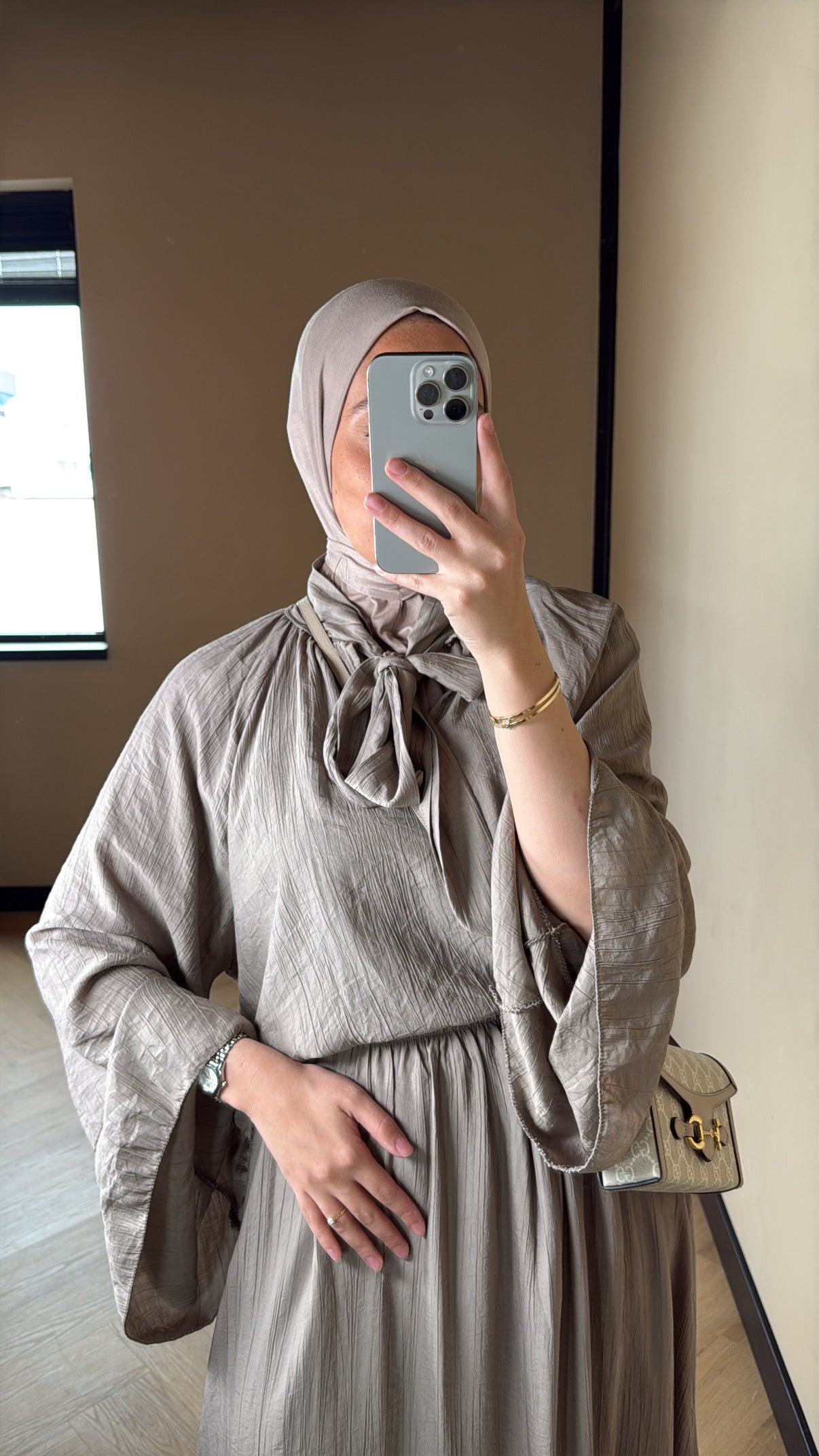 Skirt Set Layla - Taupe
