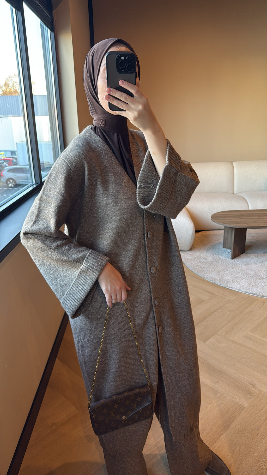 Two Piece Set Malika - Brown