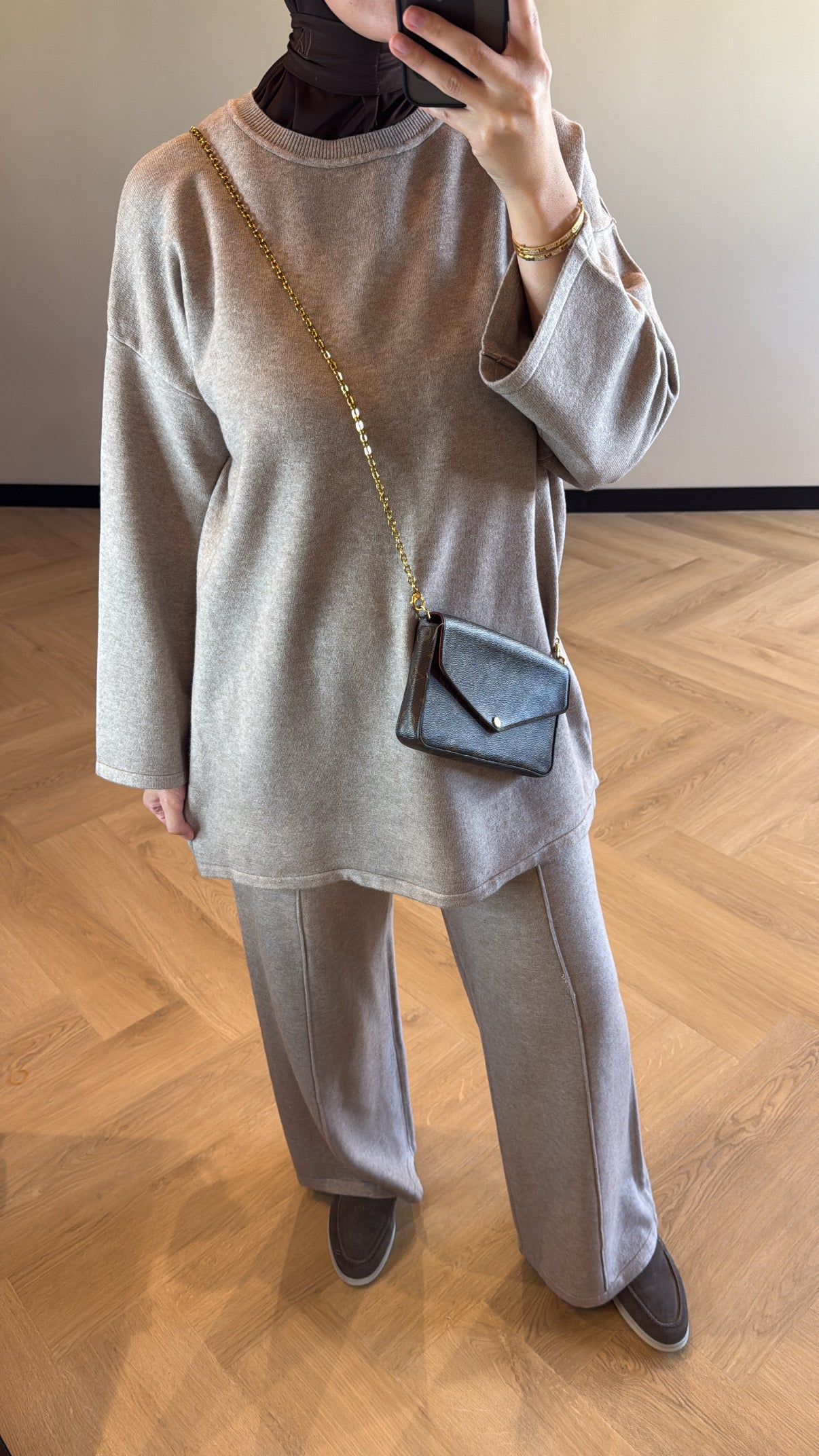 Two Piece Set Isra - Taupe