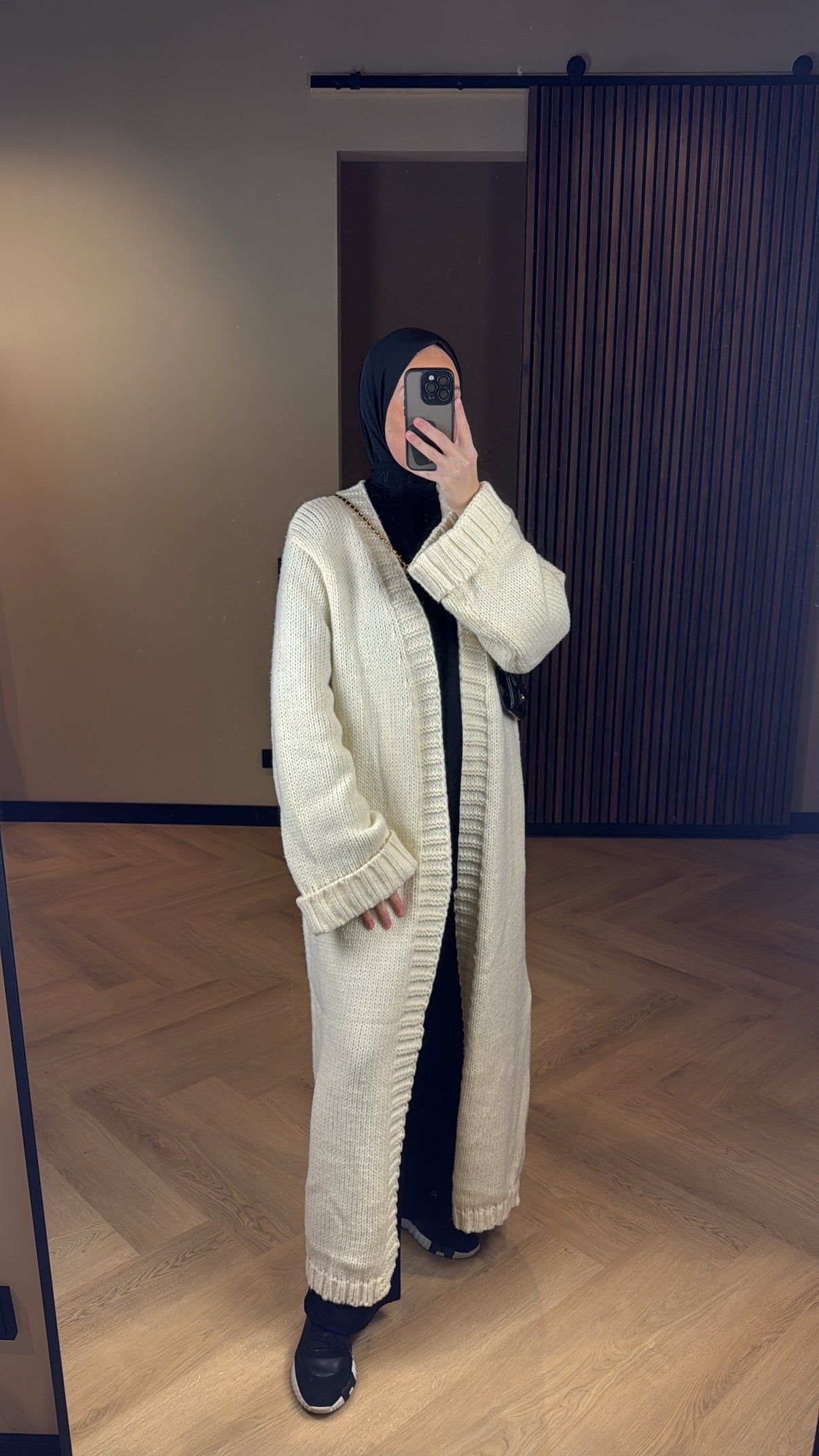 Long Cardigan - Beige