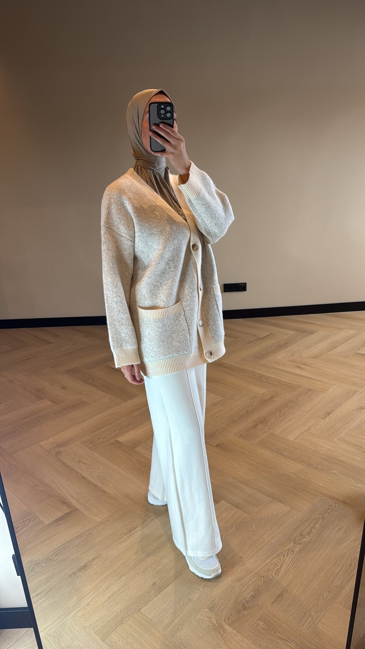 Cardigan Beige