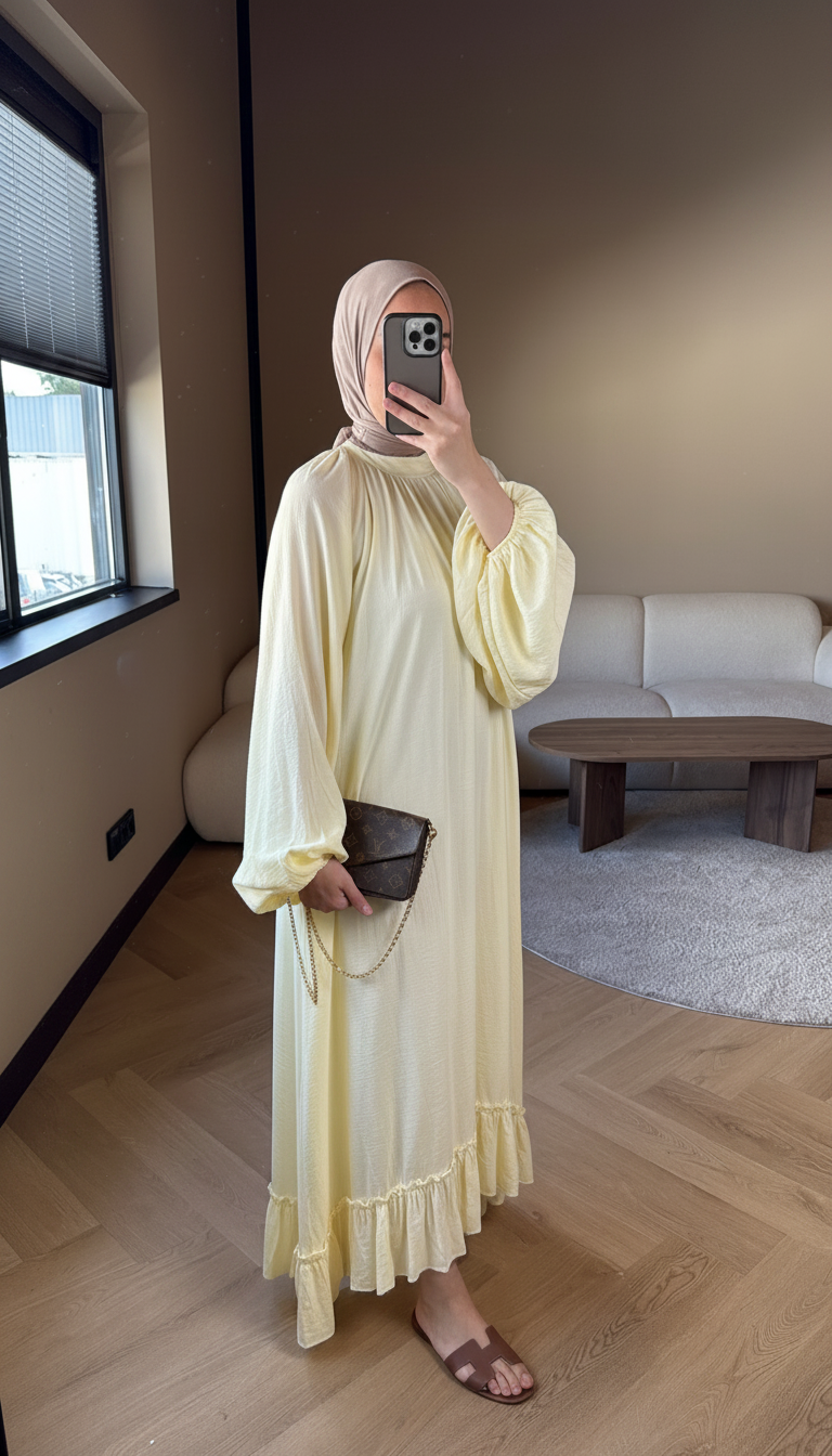 Dress Mira - Yellow