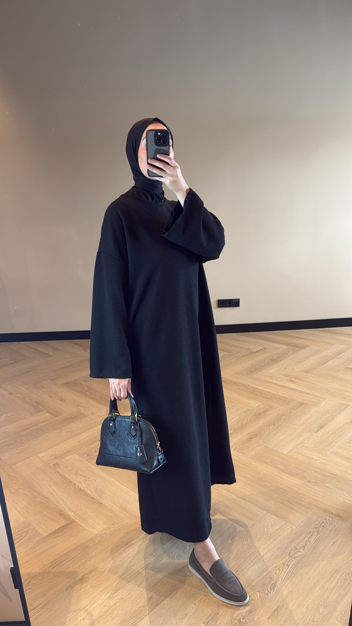 Boucle Dress - Black