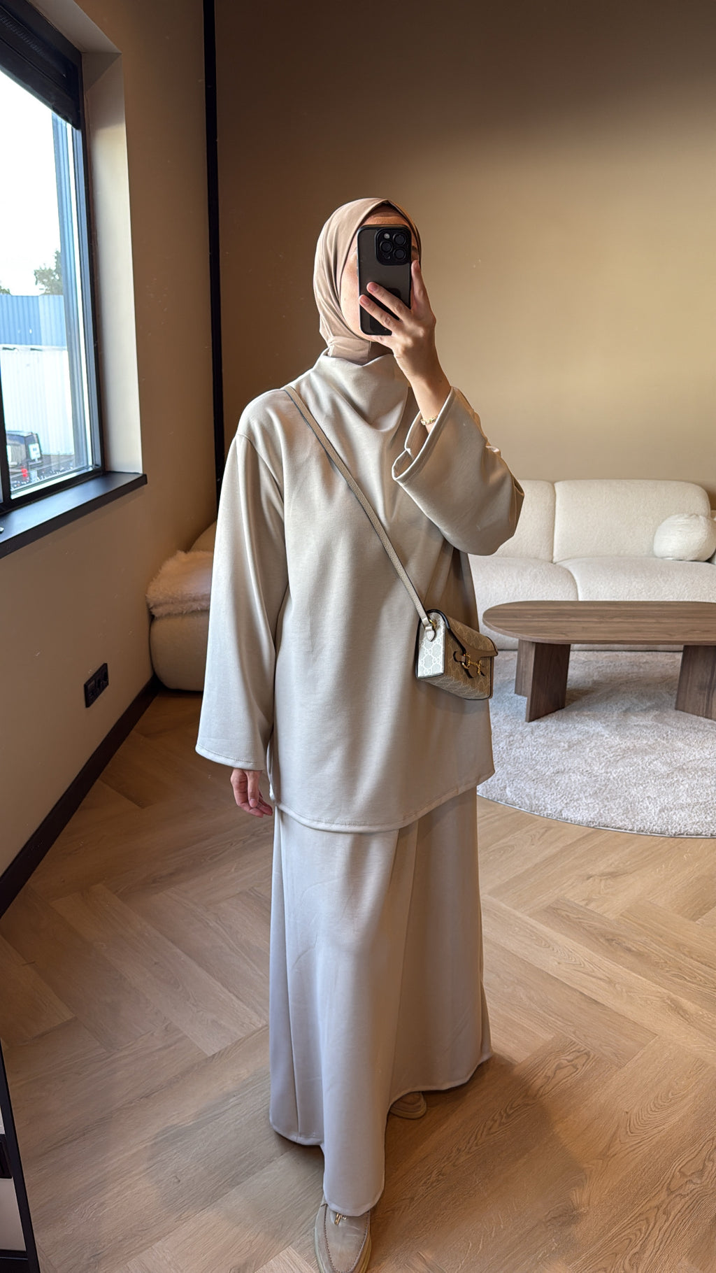 Skirt Set Diana - Creme