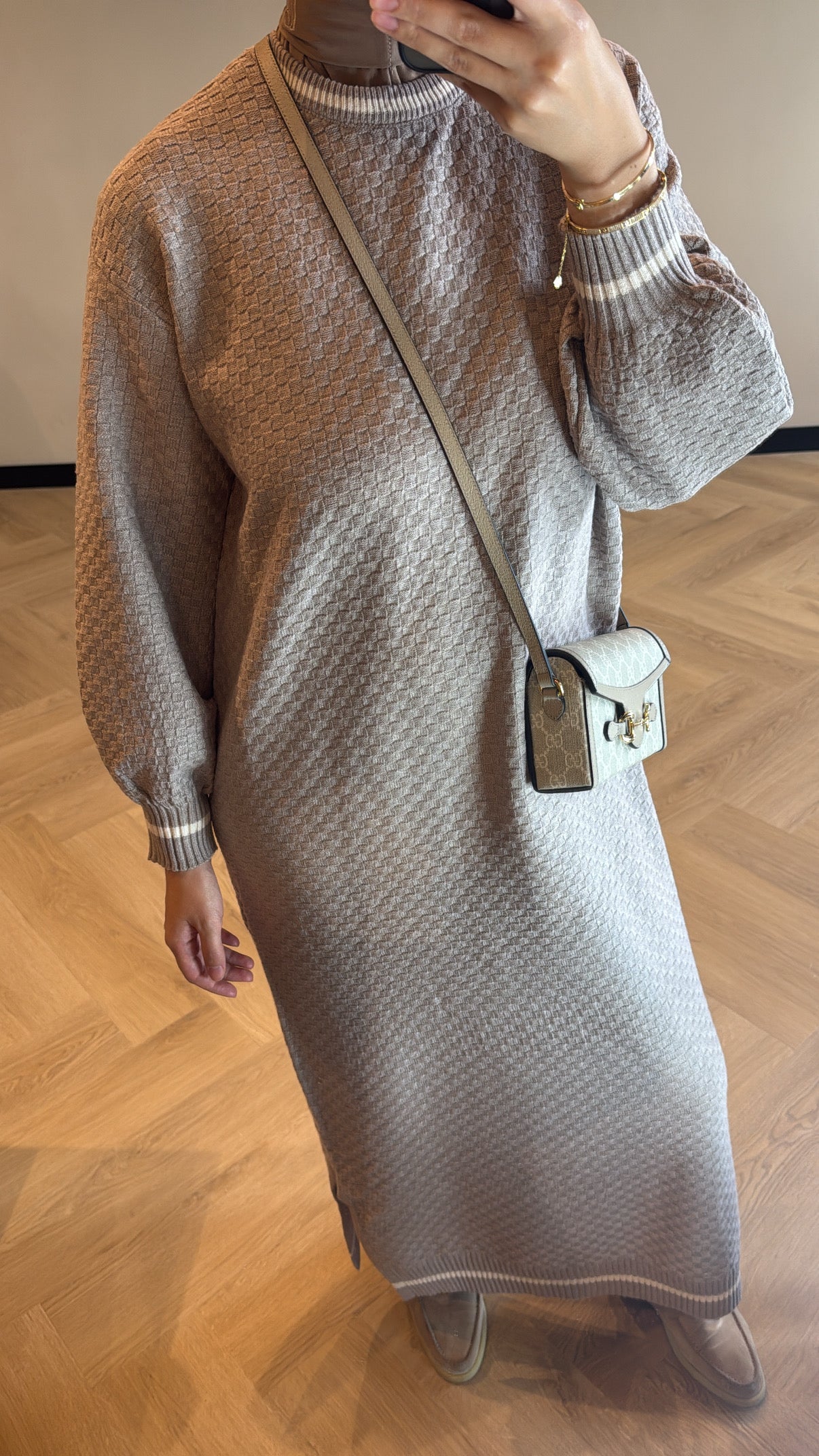 Dress Vera - Taupe