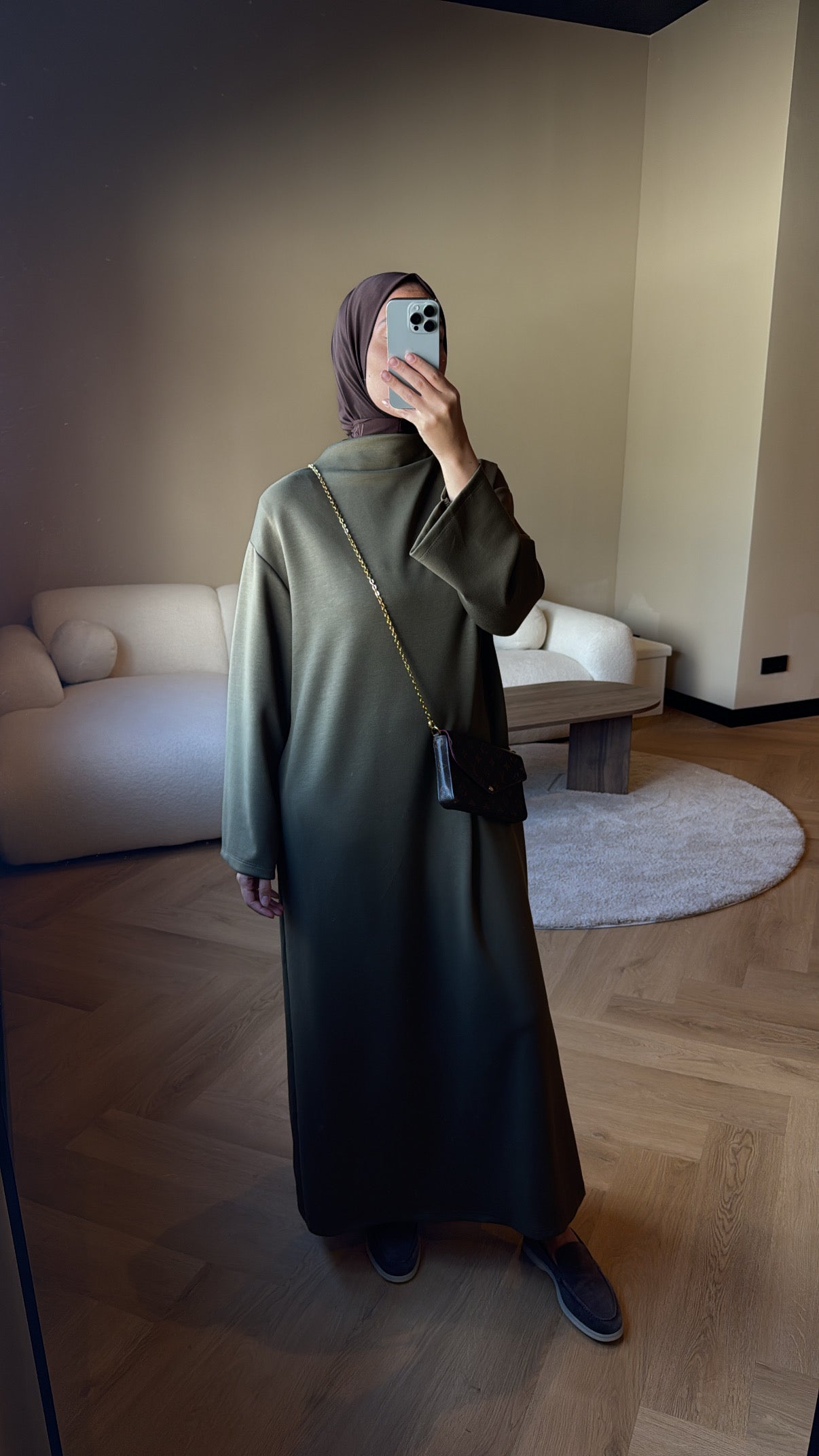 Comfy Jersey Dress - Green