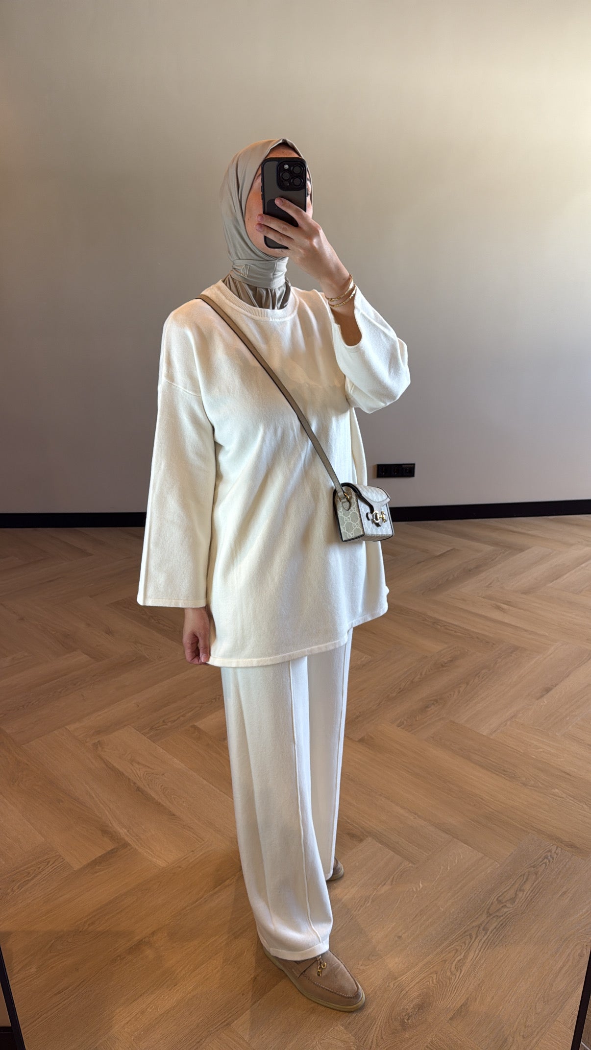 Two Piece Set Isra - Creme