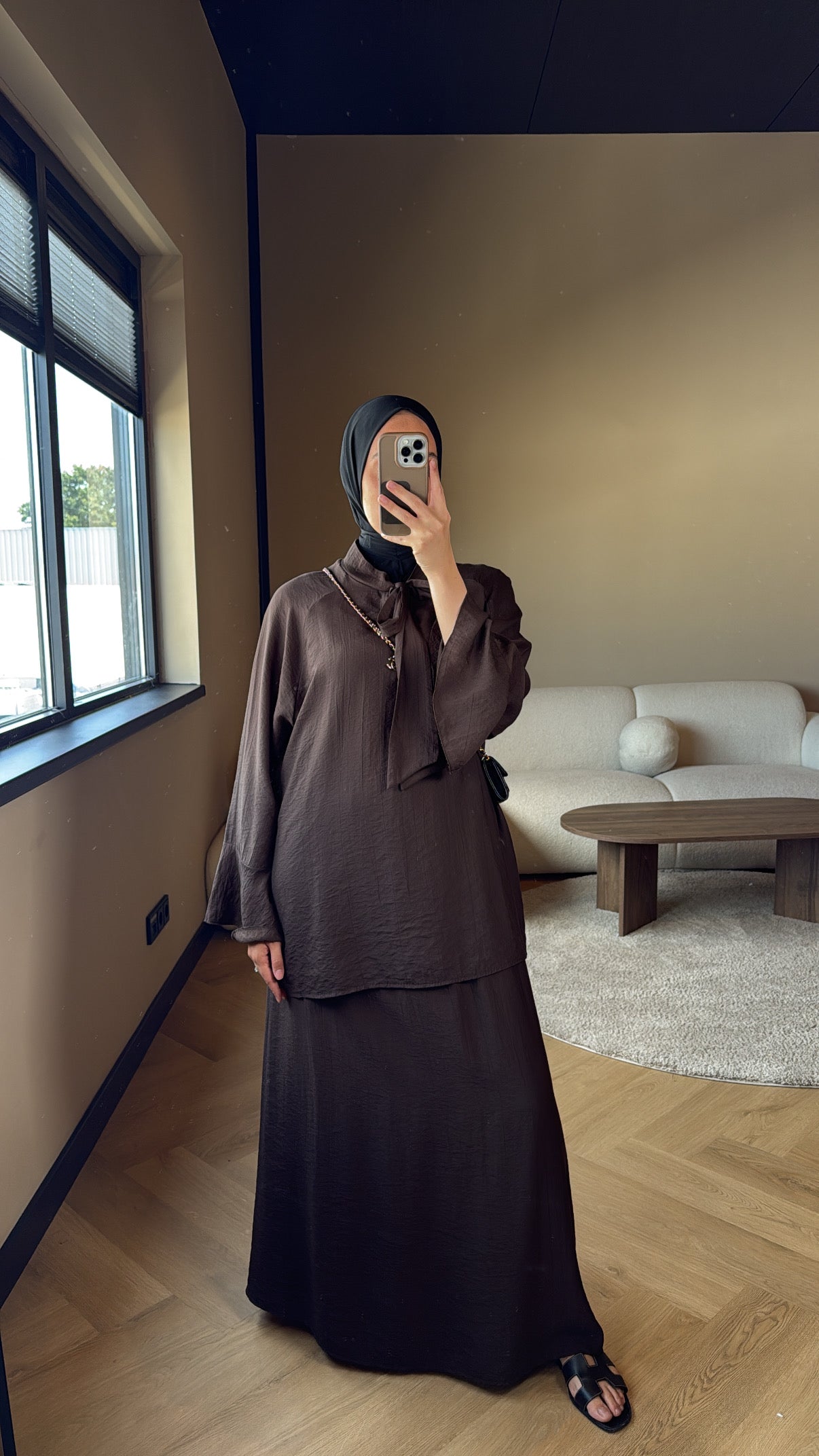 Skirt Set Luna - Brown
