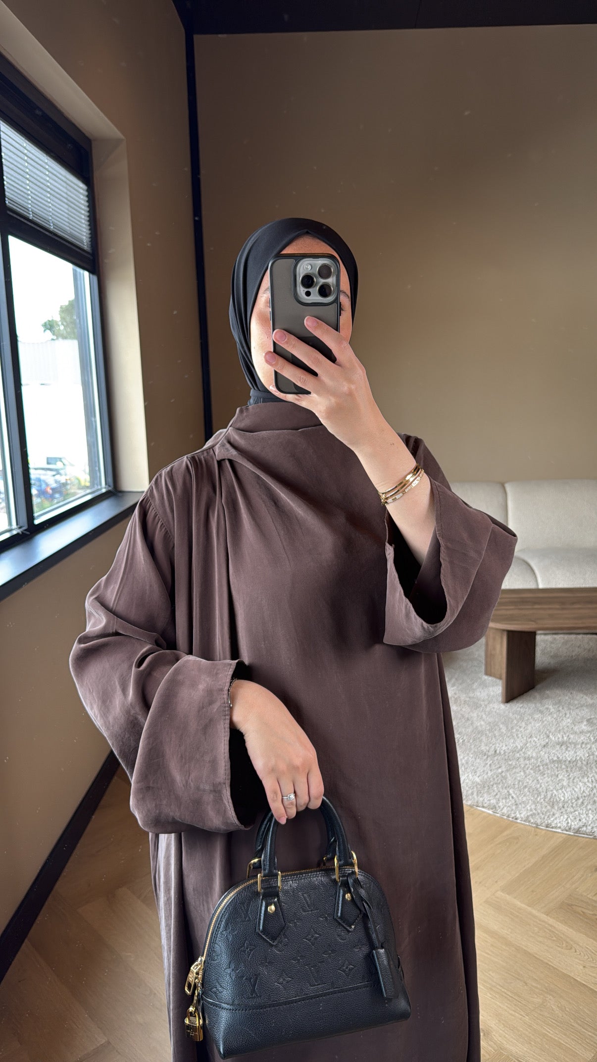 Dress Oumayra - Brown