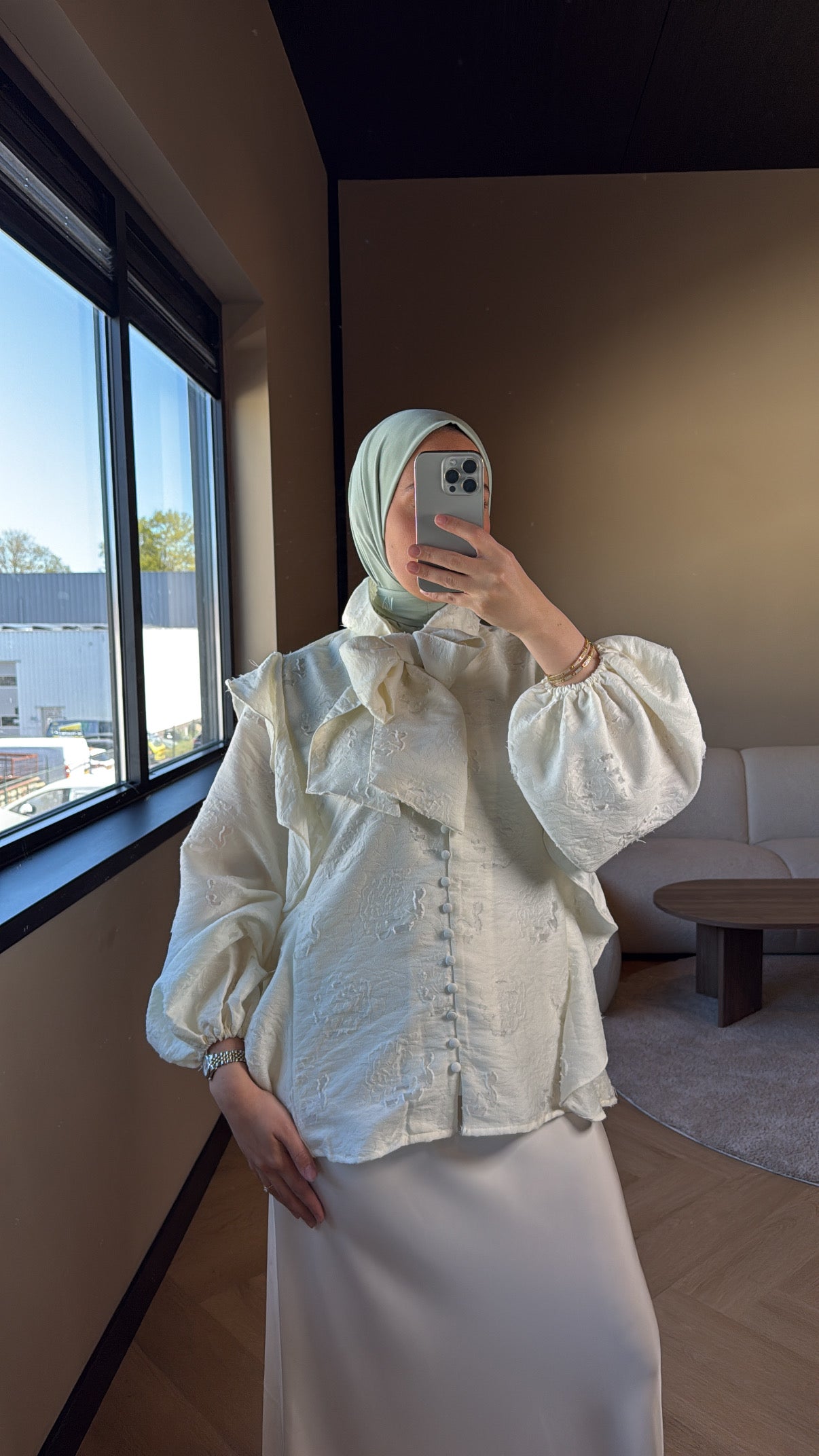 Blouse Diana - Creme