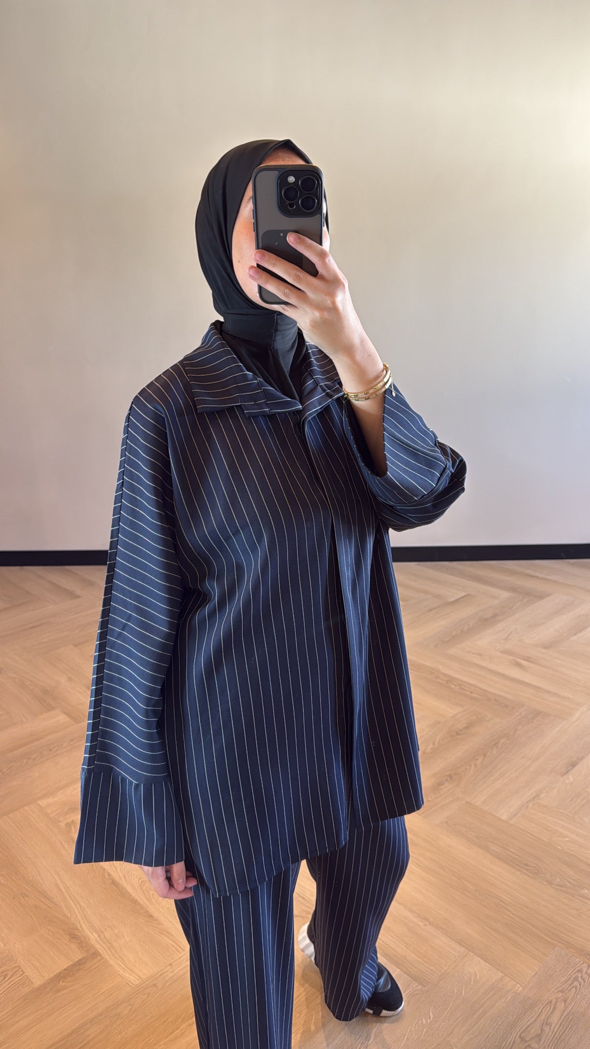 Striped Set Aya - Blue