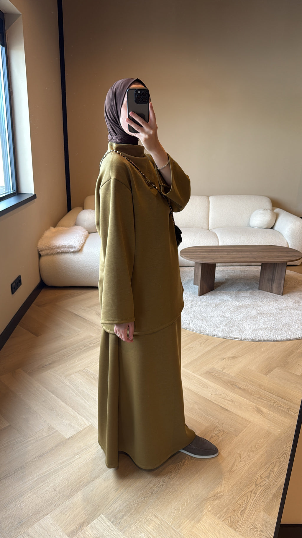 Skirt Set Diana - Oker