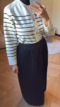 Winter Plisse skirt - Black