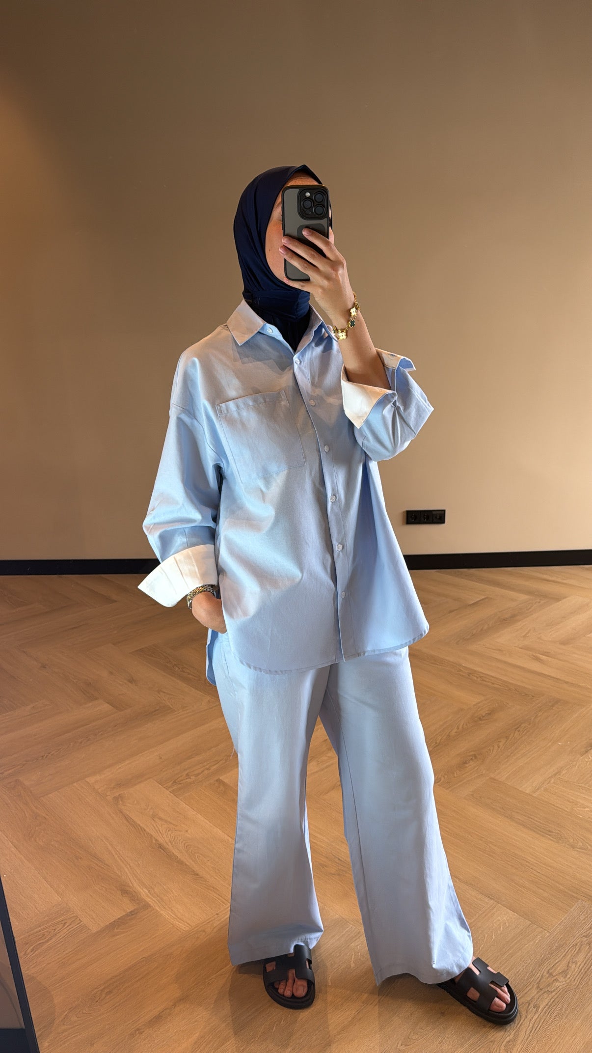 Two Piece Set Lynn - Blue