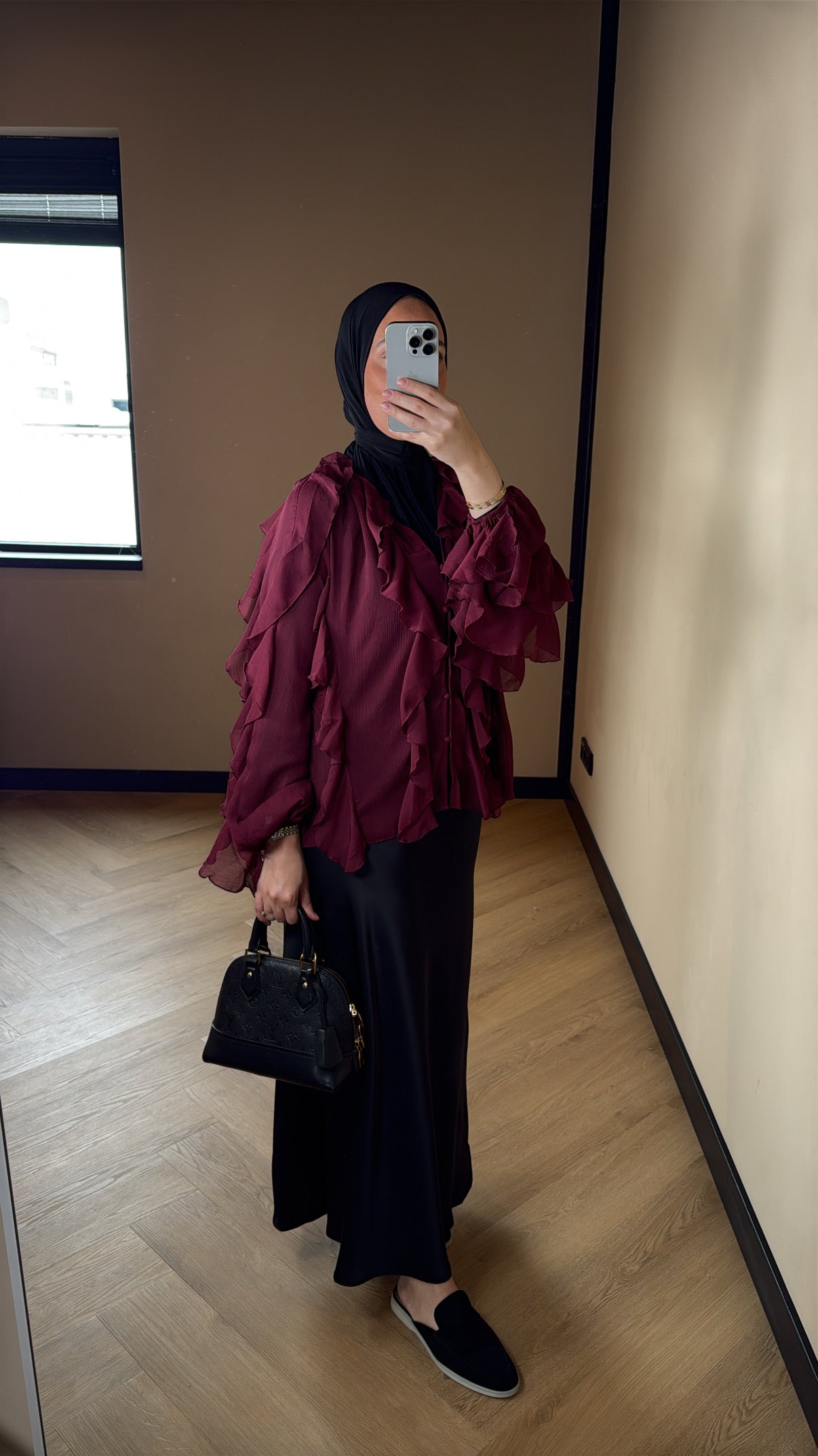 Blouse Elisa - Burgundy