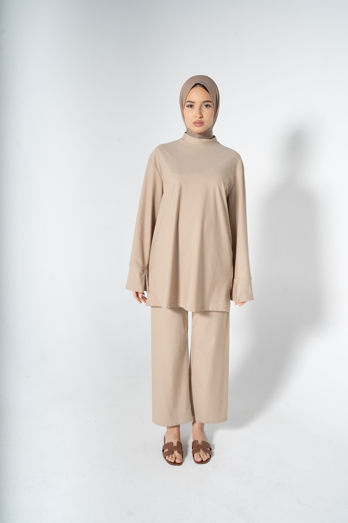 Burkini Short Beige