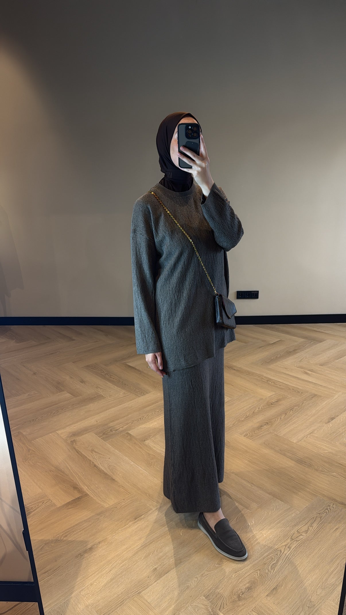 Skirt Set Anissa - Brown