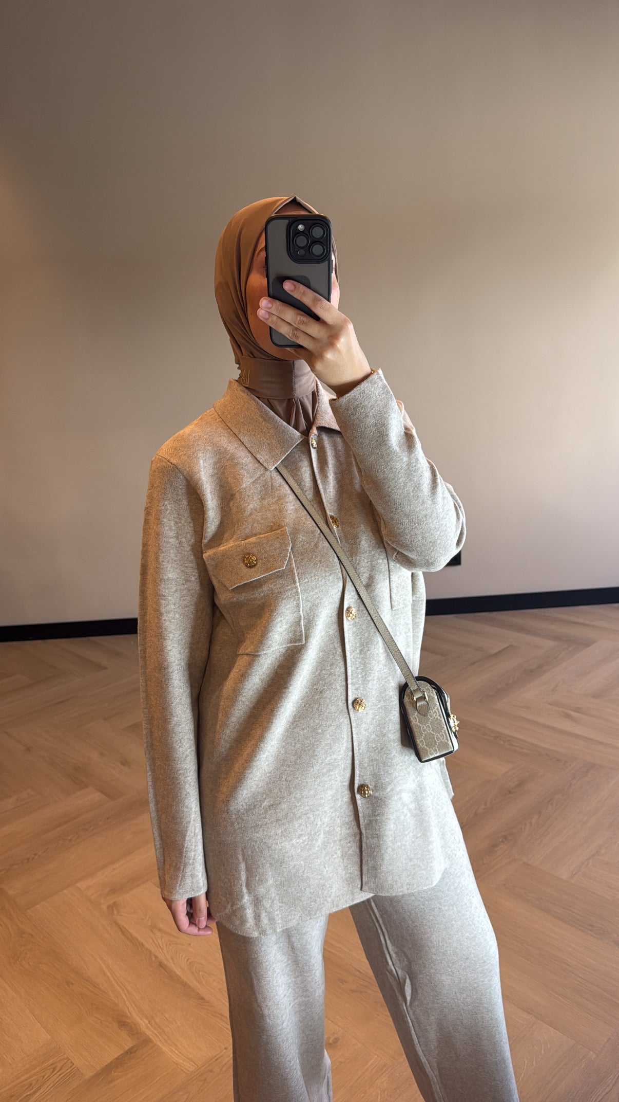 Two Piece Set Hiba - Taupe