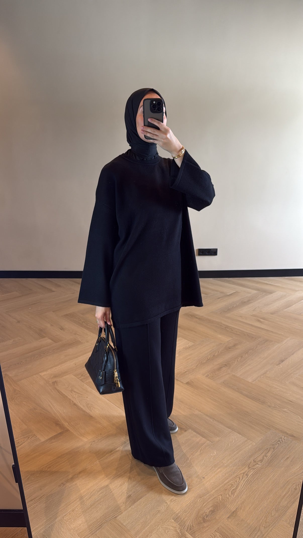 Two Piece Set Isra - Black